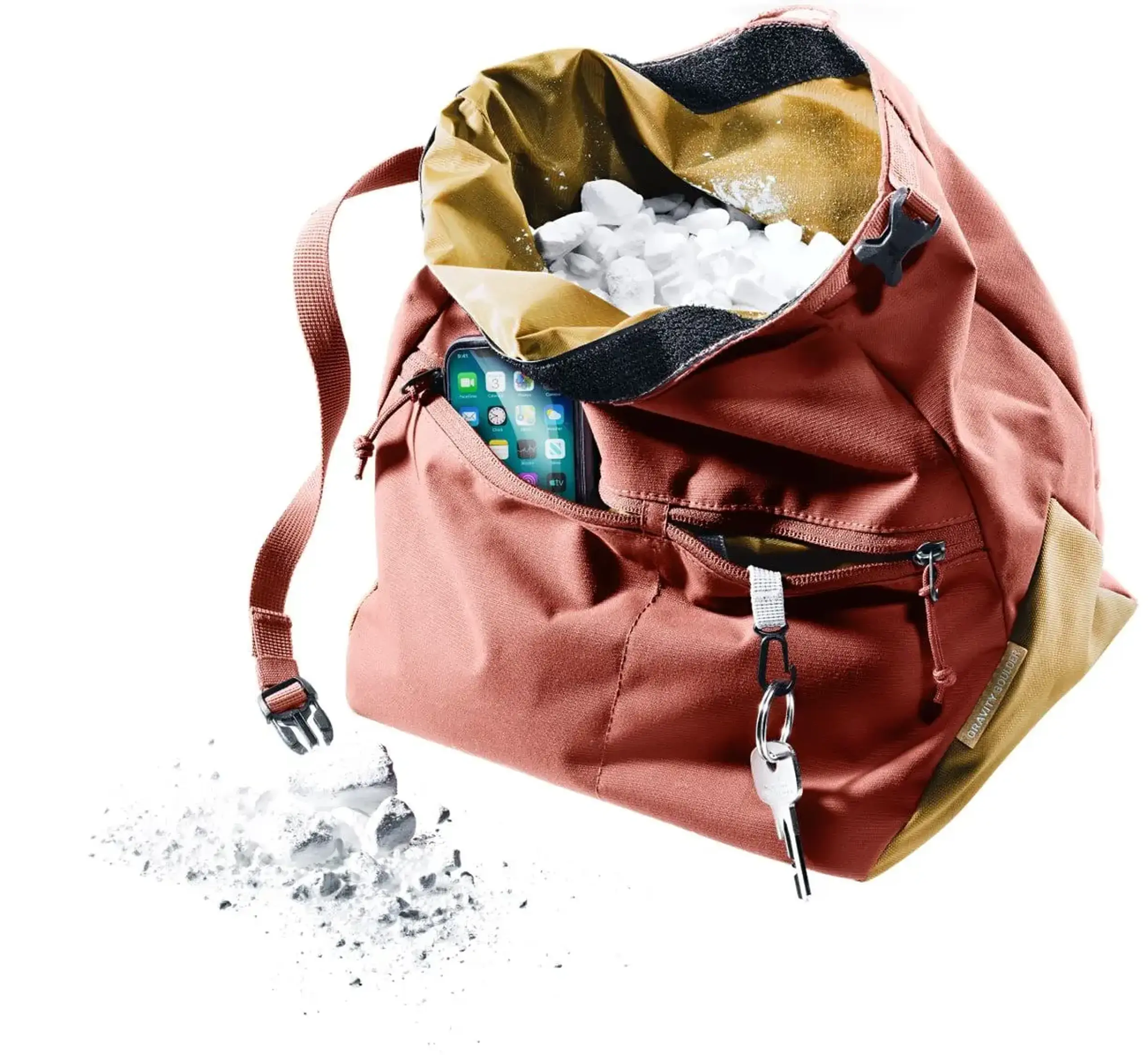 Geantă magneziu Deuter Gravity Boulder Bag