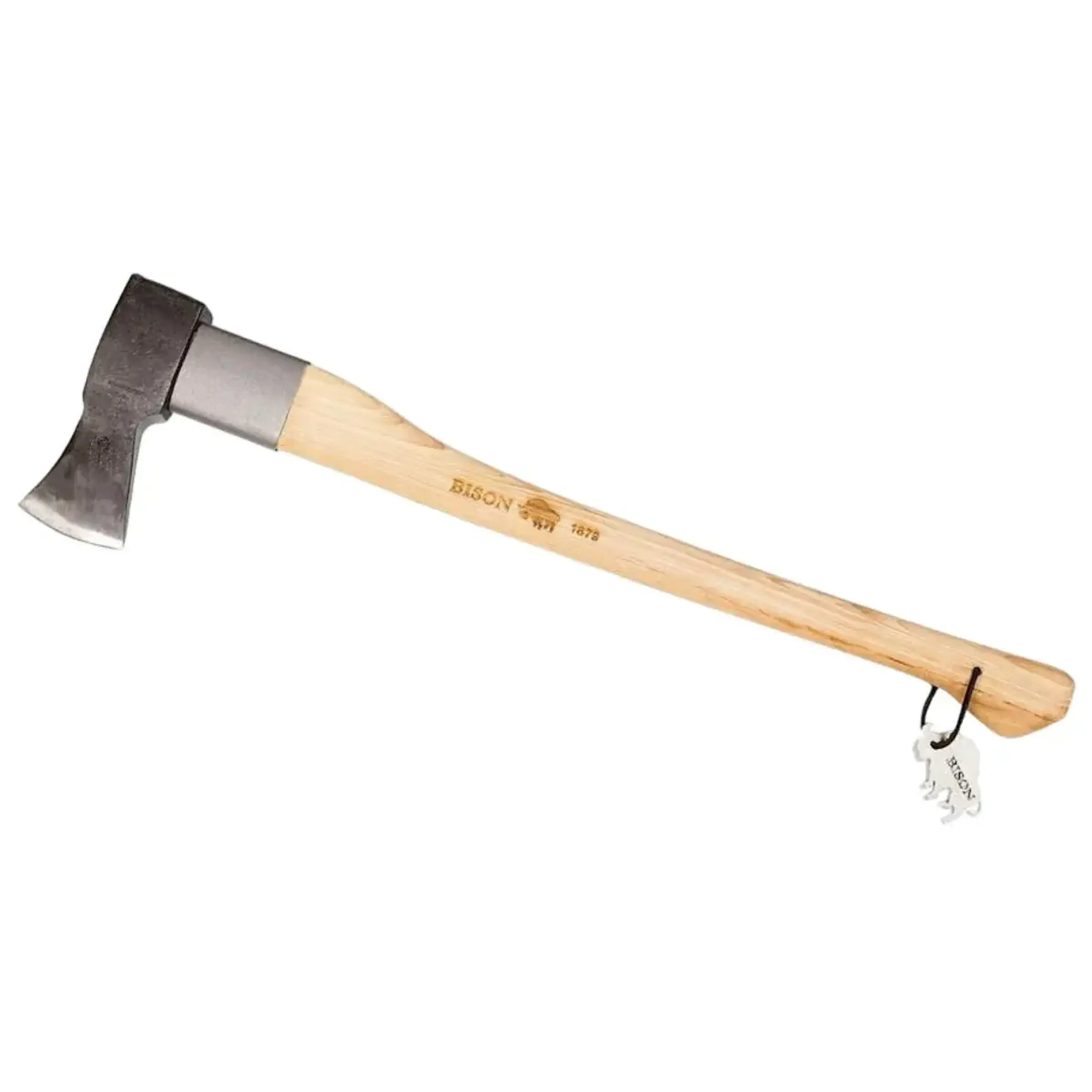 Topor Bison Universal Axe 1879 1250 g / 700 mm Hicory + Centura Wandhalter 2er-Set