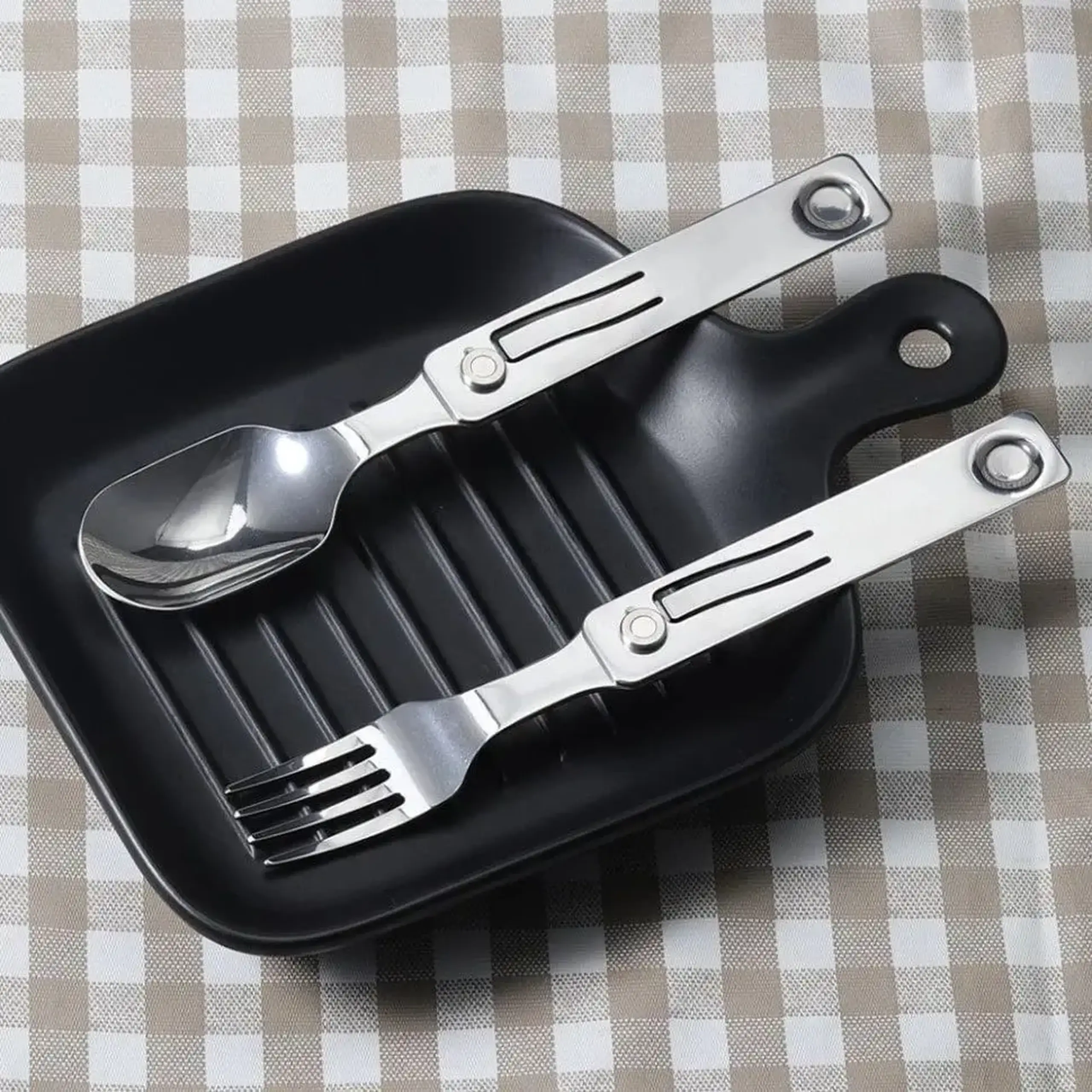 Set de tacâmuri Roxon 2 in1 Camping tool