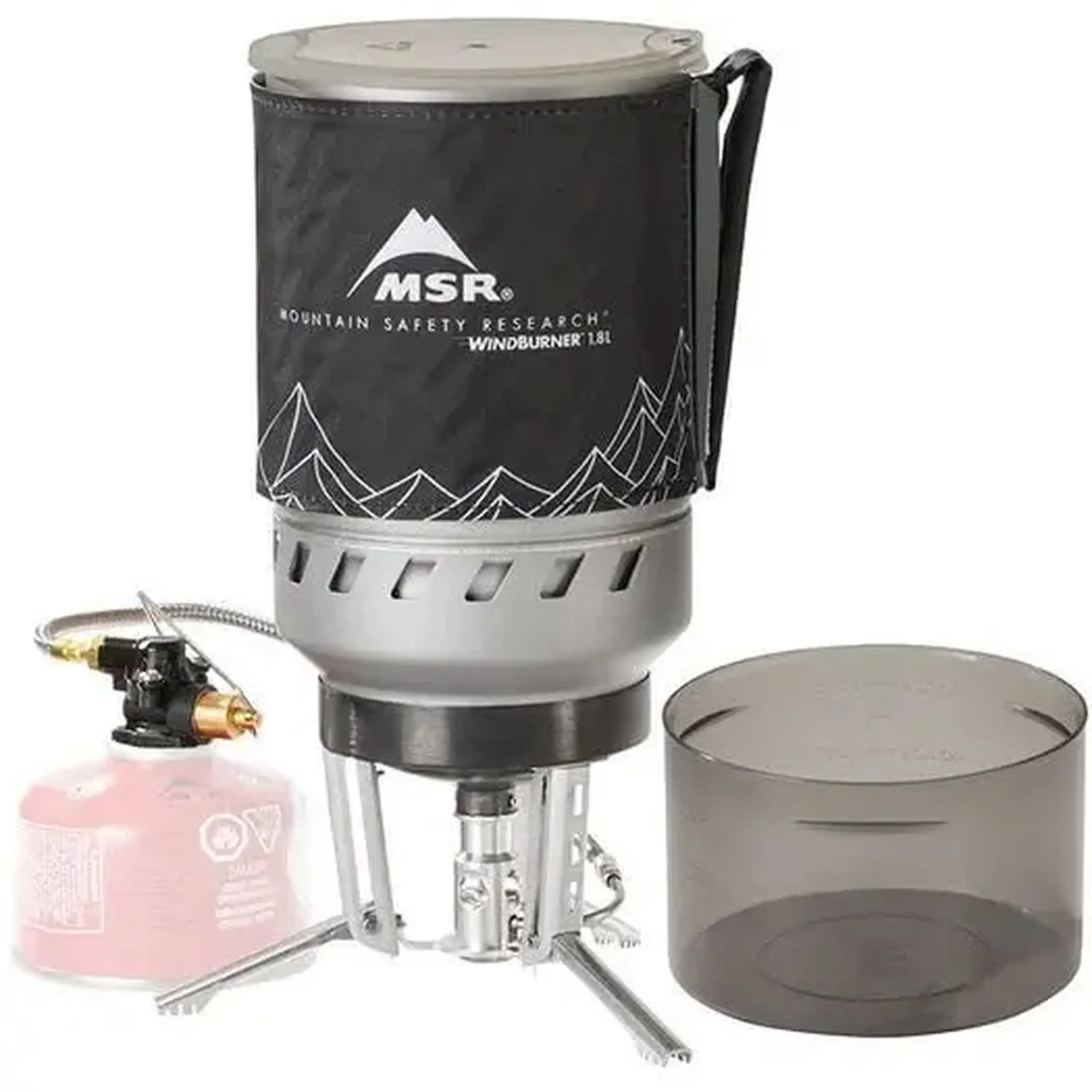 Arzător MSR WindBurner Duo System + Coffee Press WindBurner 1,8 l