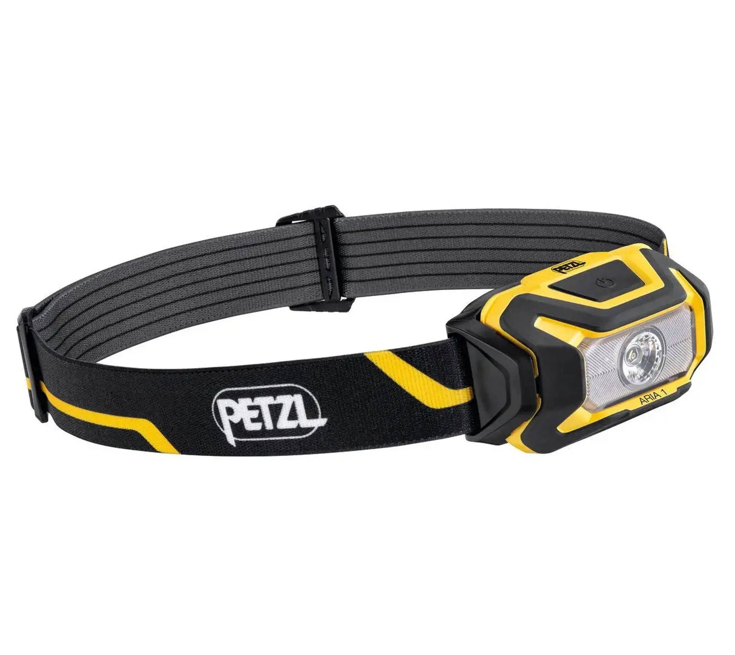 Lanternă frontală Petzl Aria 1 black/yellow