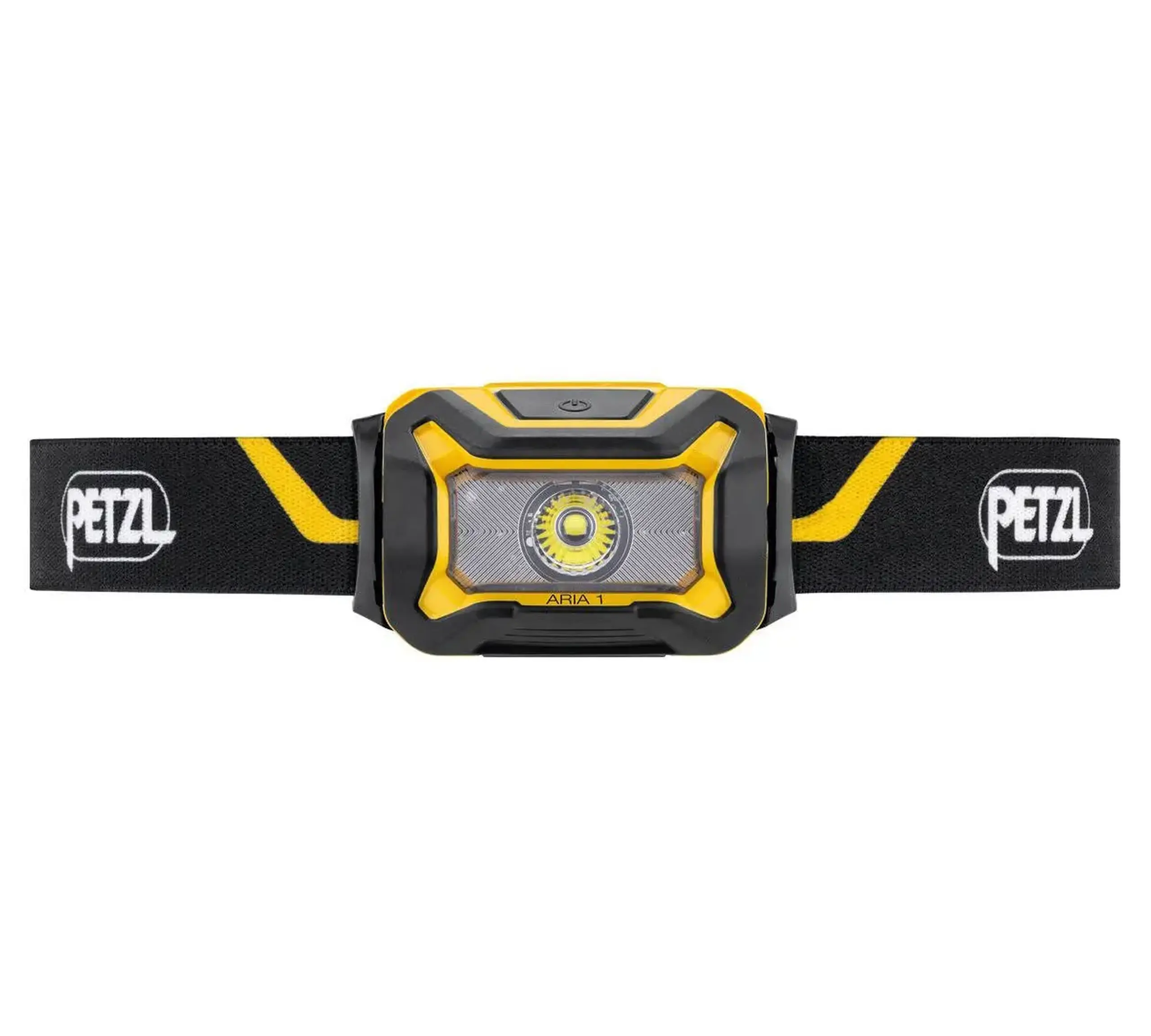 Lanternă frontală Petzl Aria 1 black/yellow