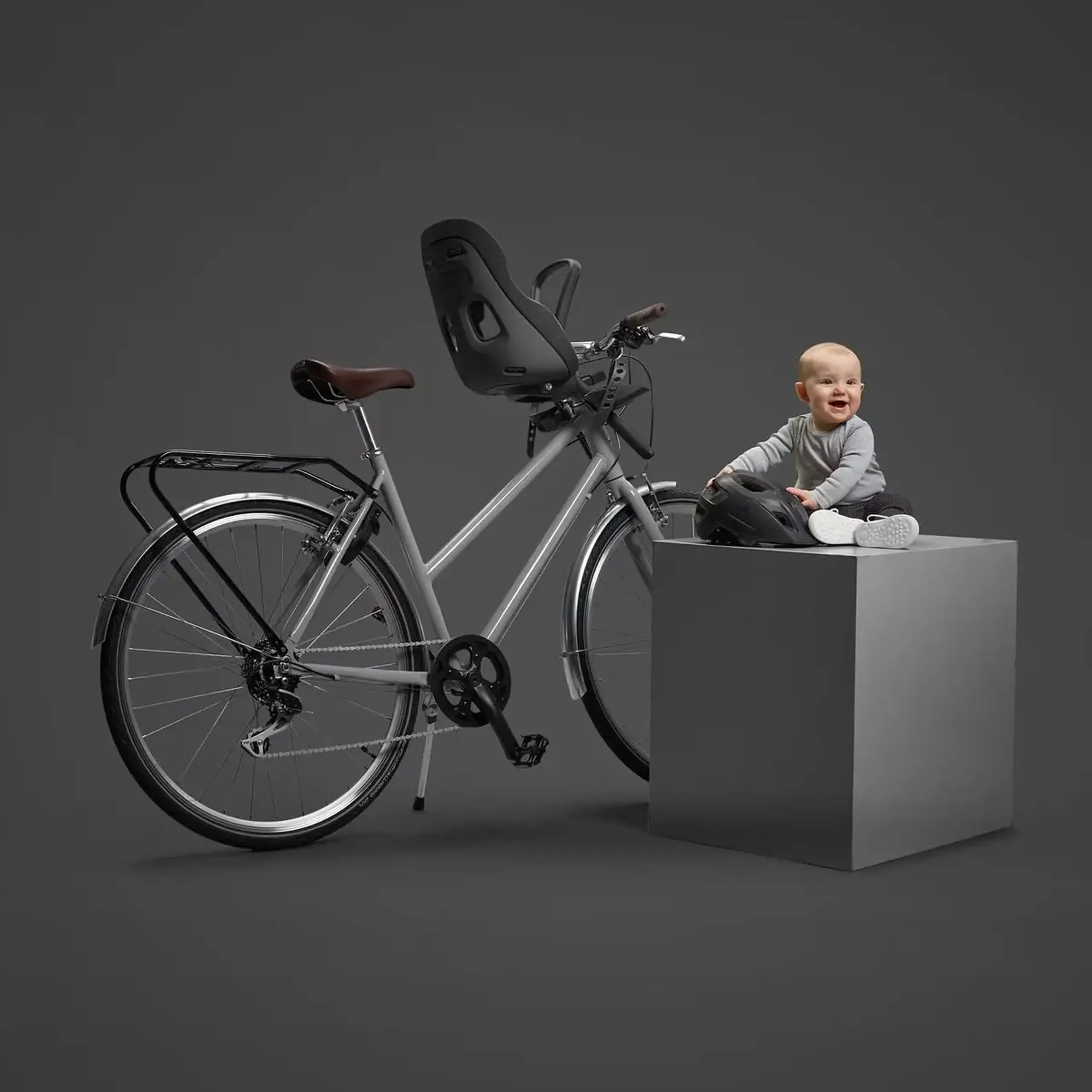 Scaun Thule Yepp Nexxt Mini 2 front mount Gray