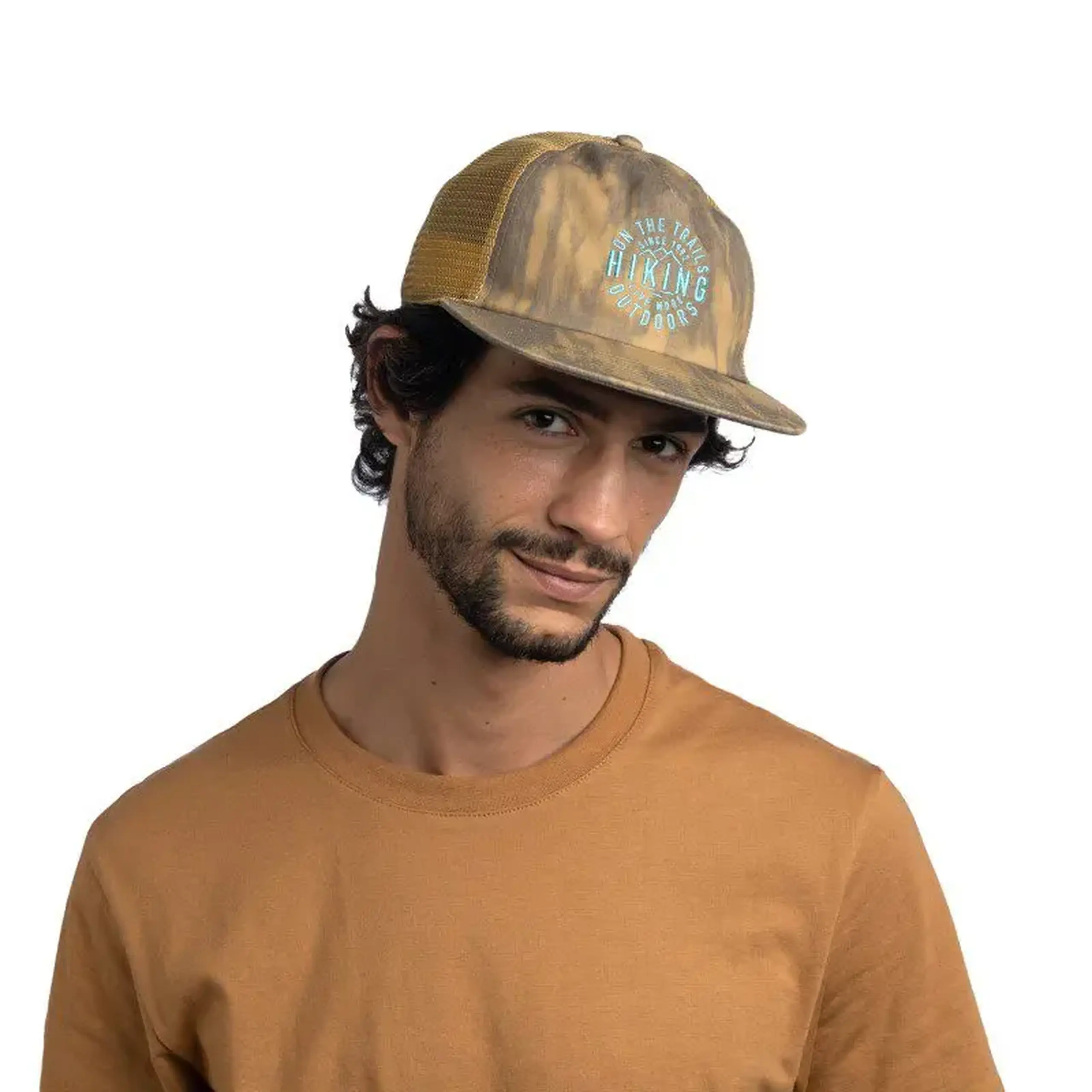 Chipiu Buff Trucker Cap Ikshi Fawn