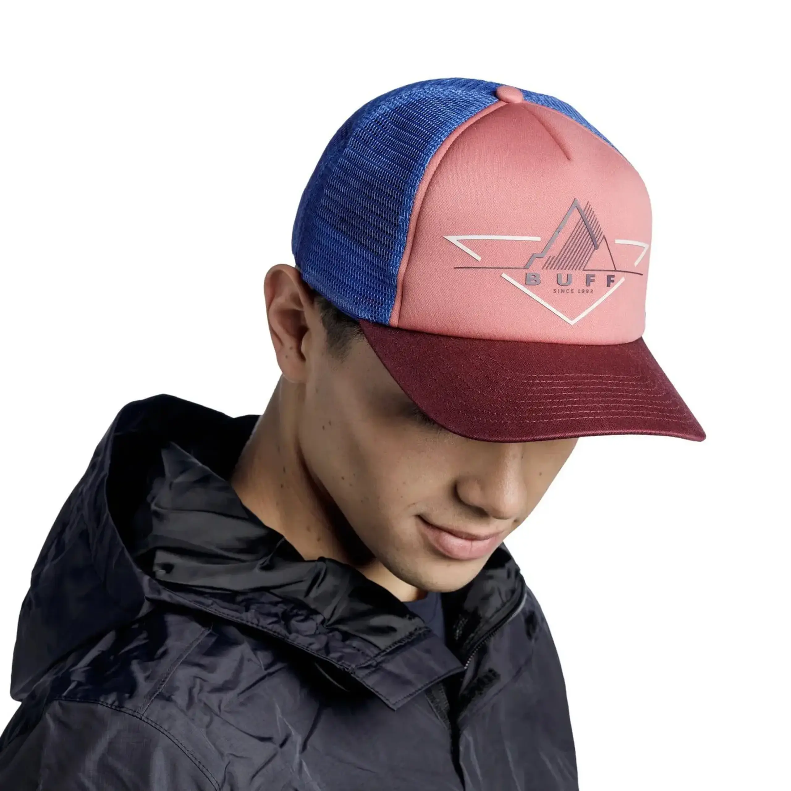 Chipiu Buff Trucker Cap Brak Multi