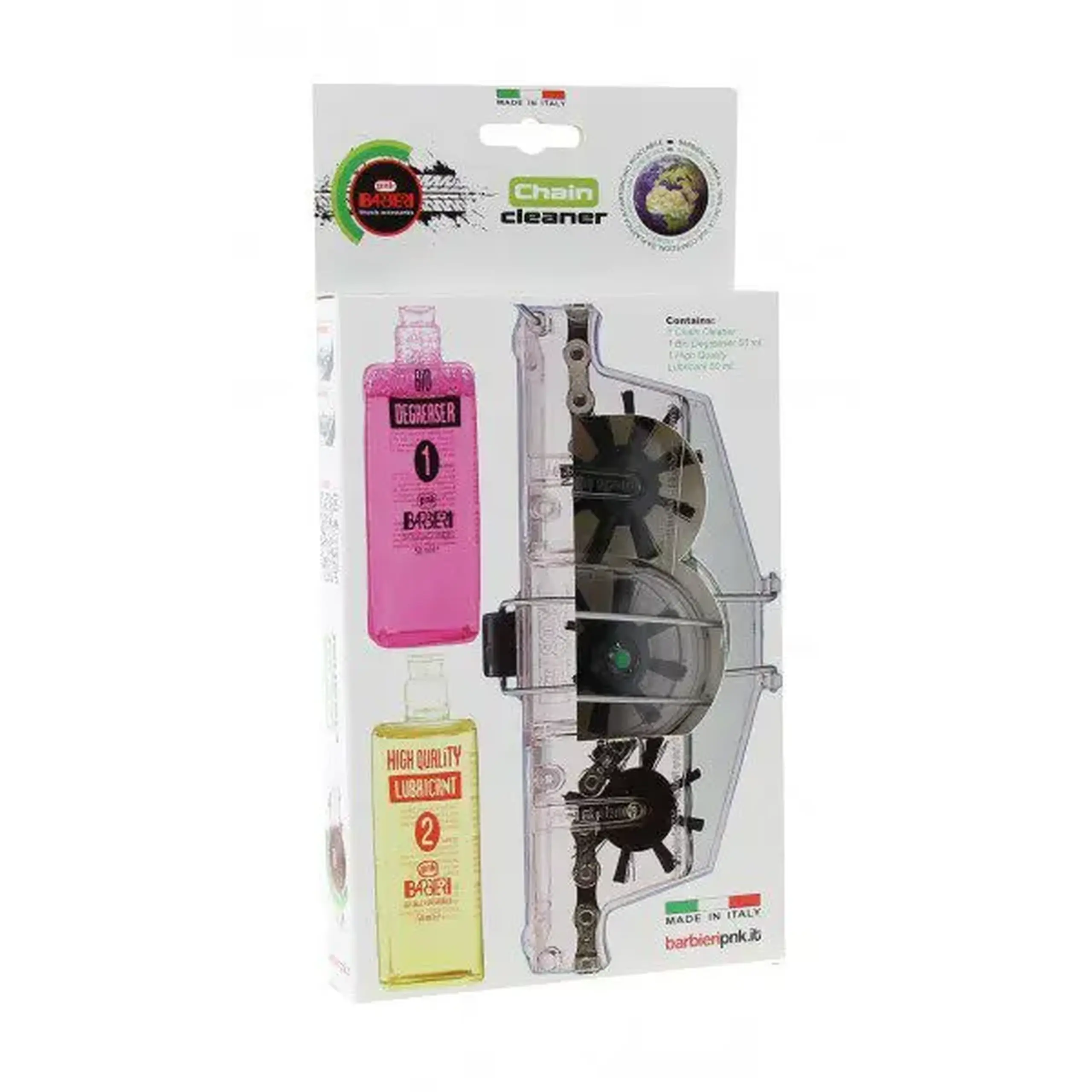 Soluție curatare Barbieri Oil Chain Cleaner (Degresant + Lubrifiant)
