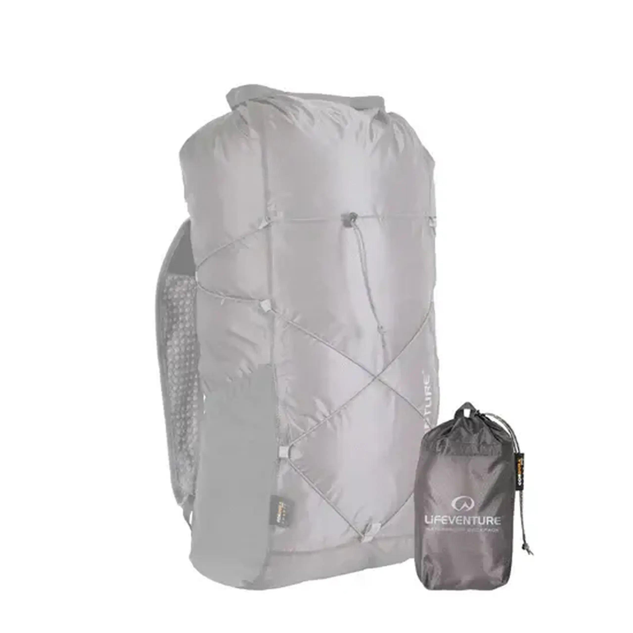 Rucsac Lifeventure Waterproof Packable 22 L Grey