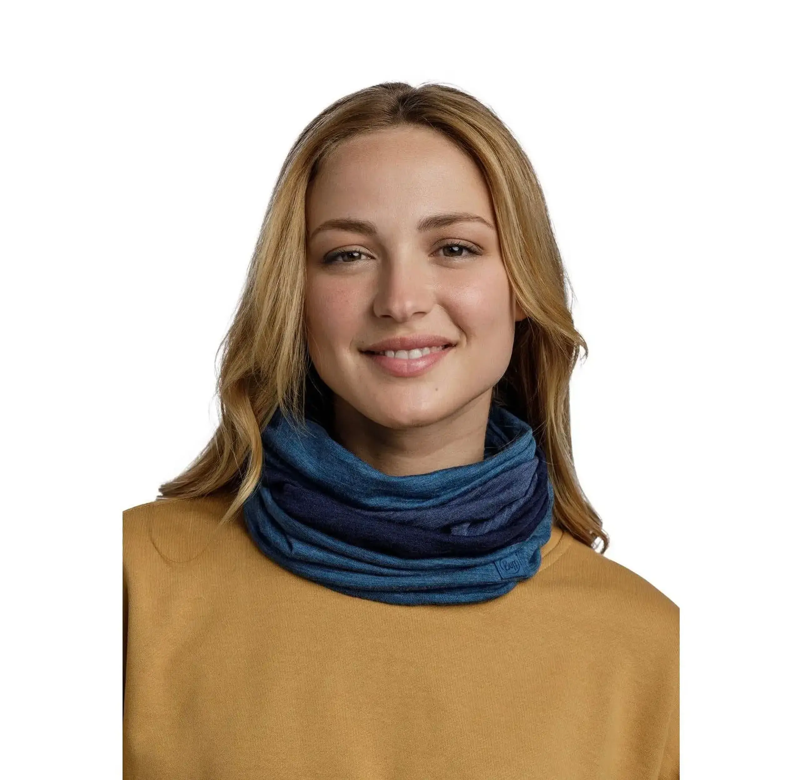 Легкий мериносовый Buff Move Solid Denim