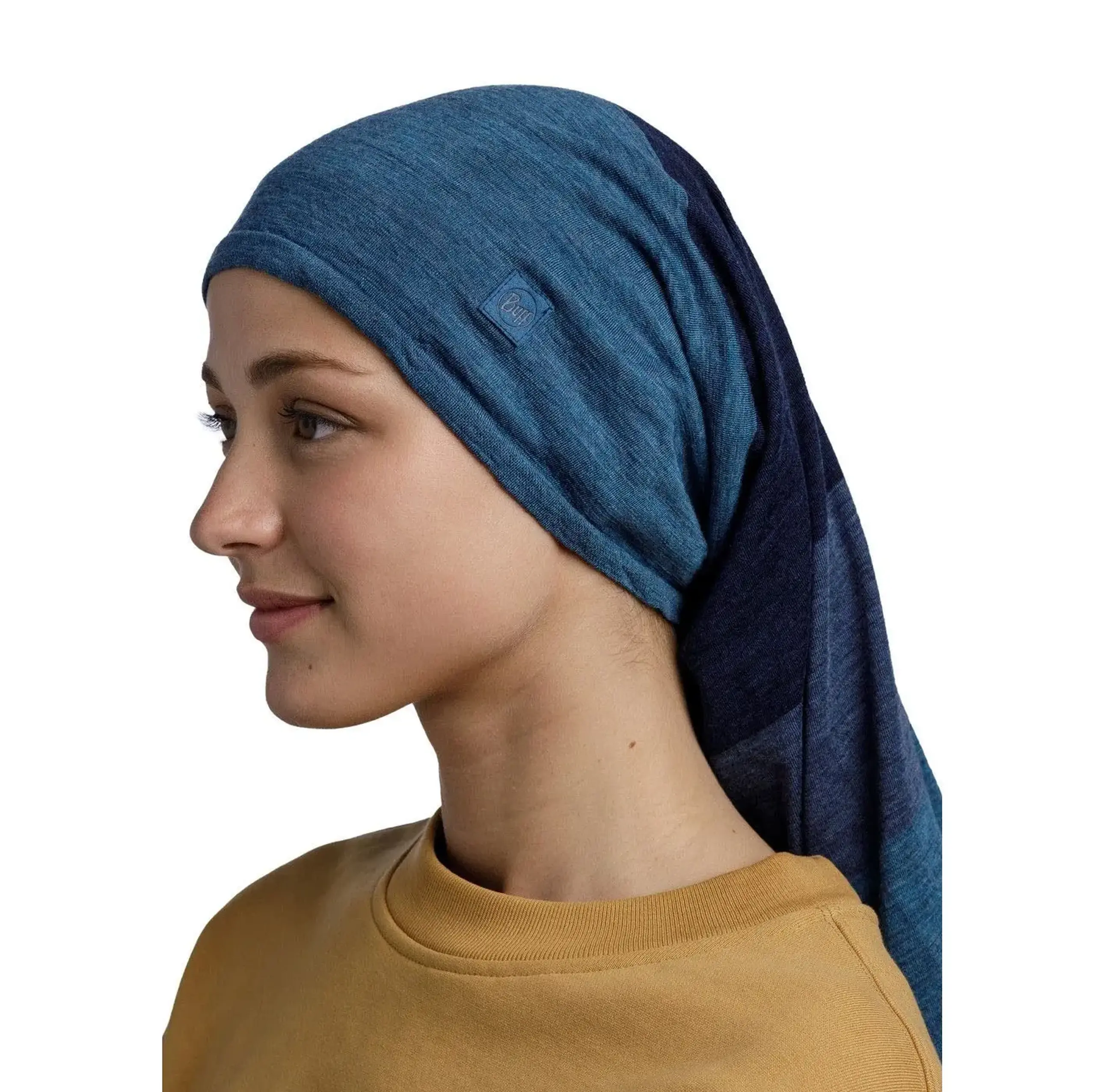 Легкий мериносовый Buff Move Solid Denim
