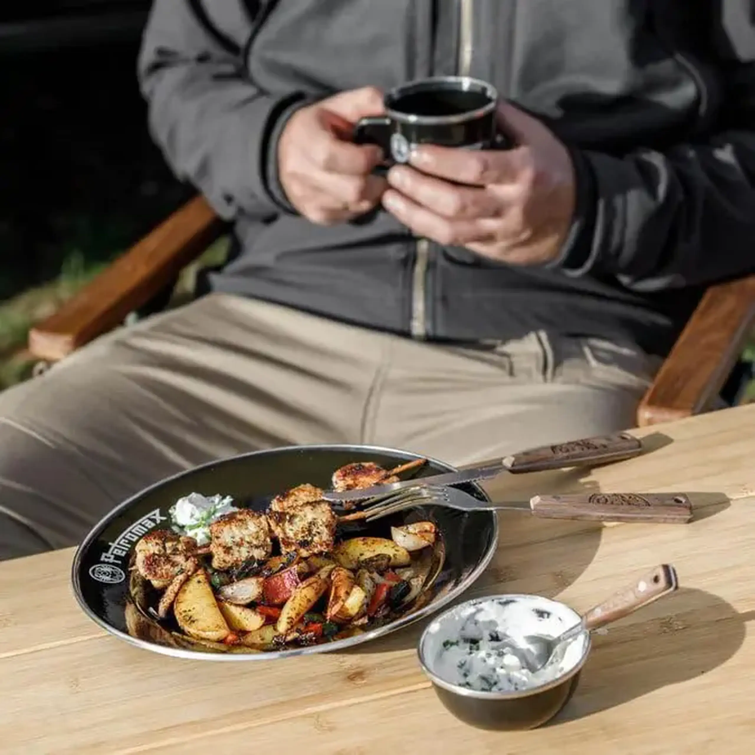 Set de tacâmuri Petromax Camping Cutlery