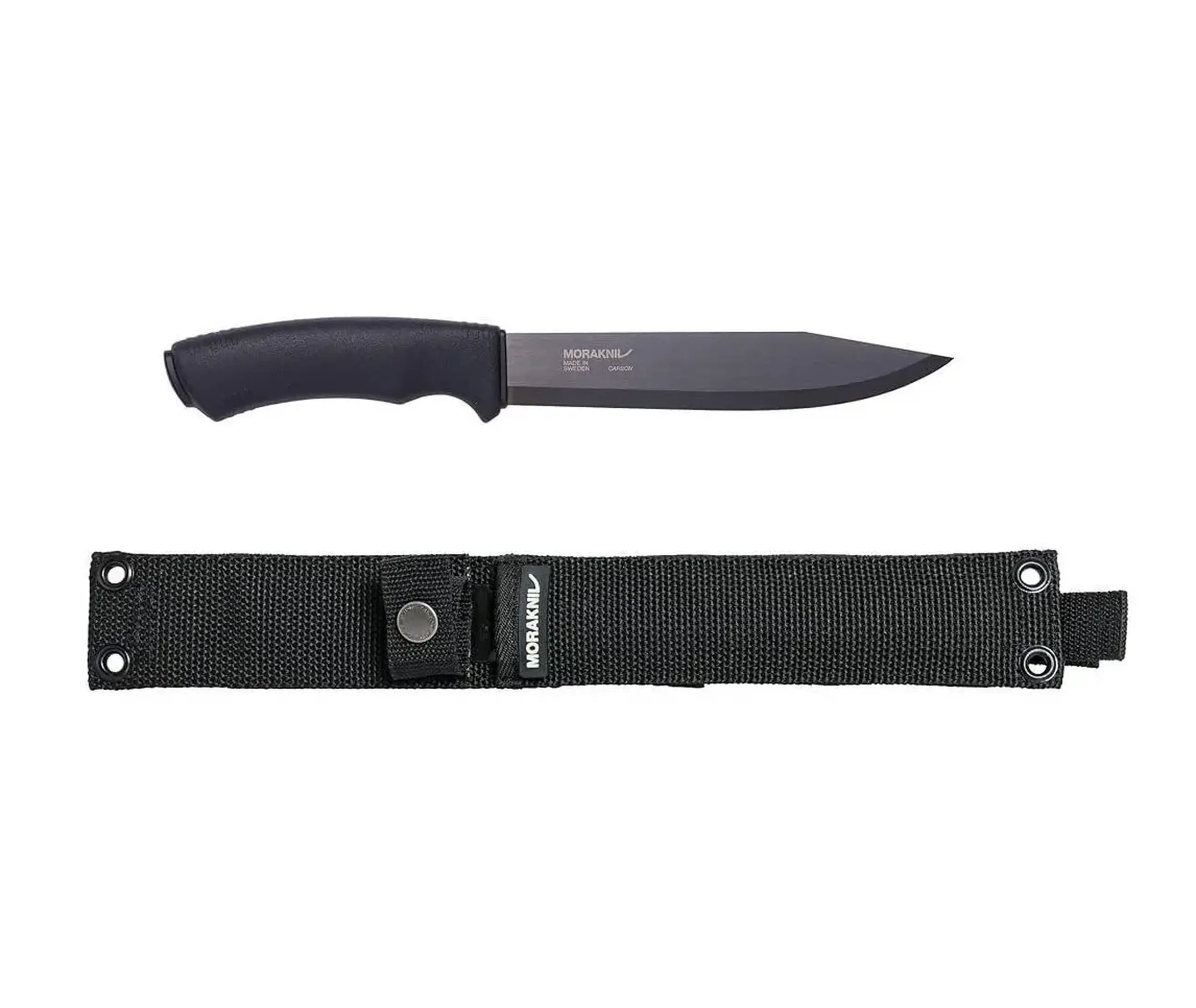 Cuțit Mora Pathfinder Black Blade High CarbonSteel