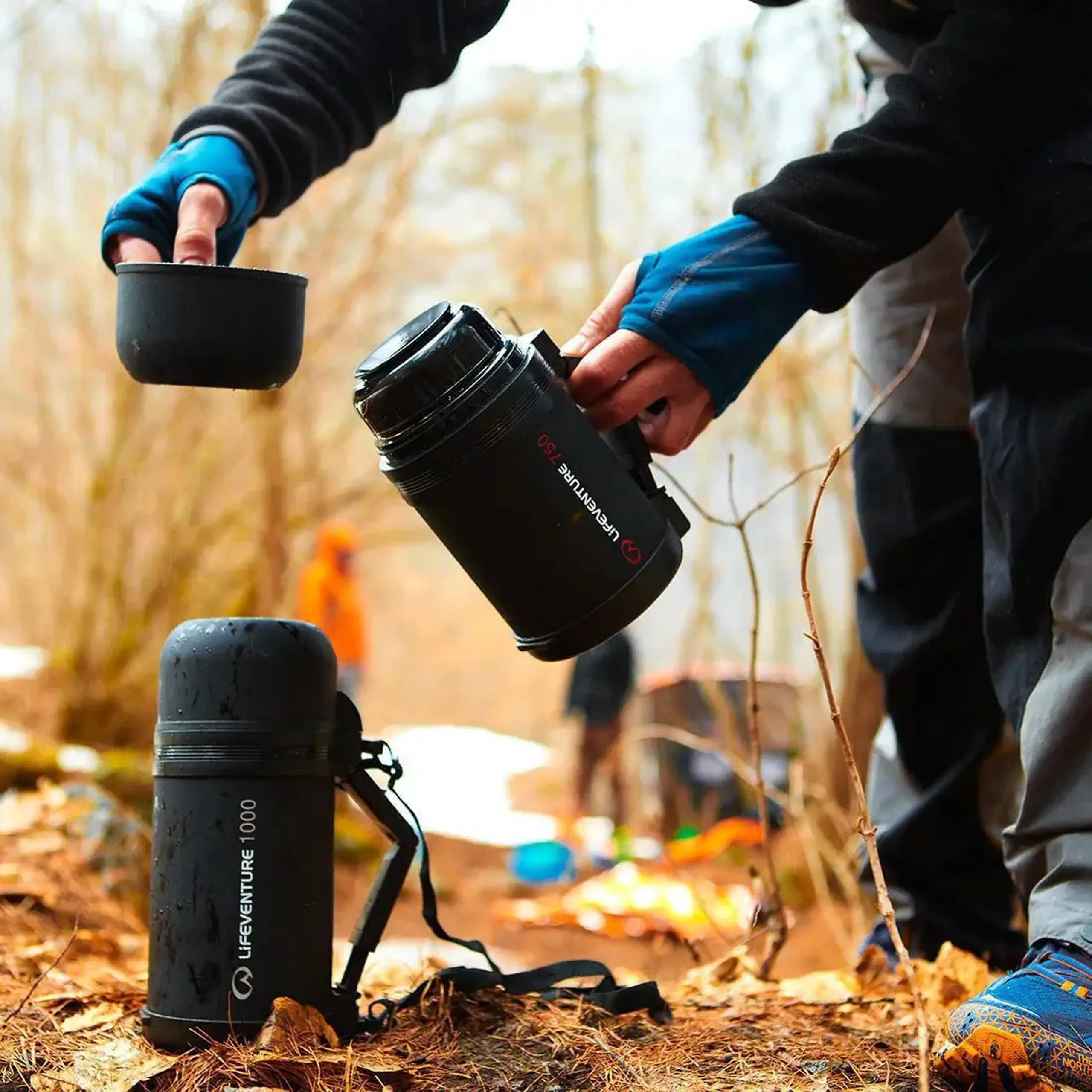 Termos Lifeventure cu gură largă 1L