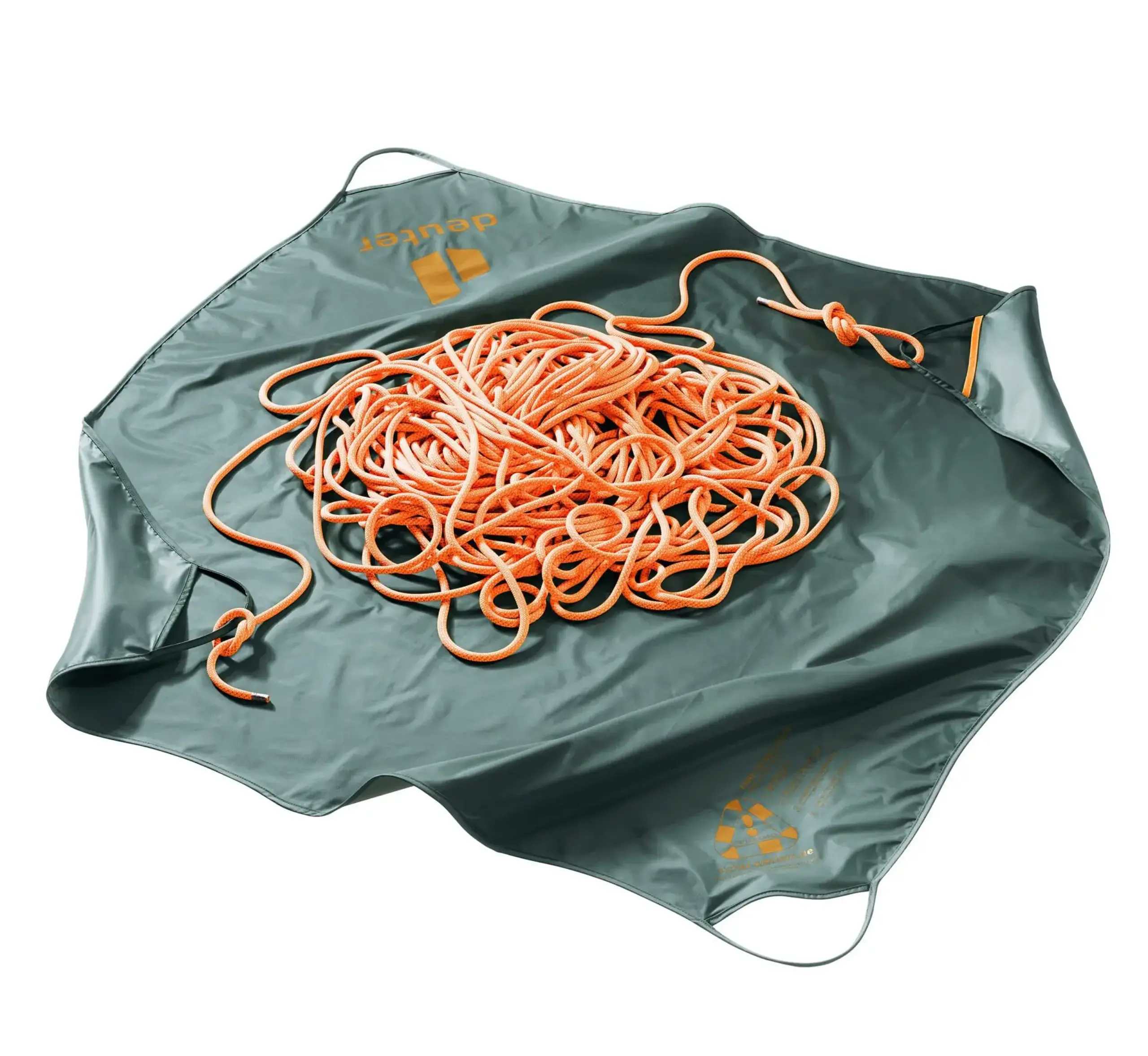 Geantă rucsac pentru frânghie Deuter Gravity Rope Sheet teal-cinnamon