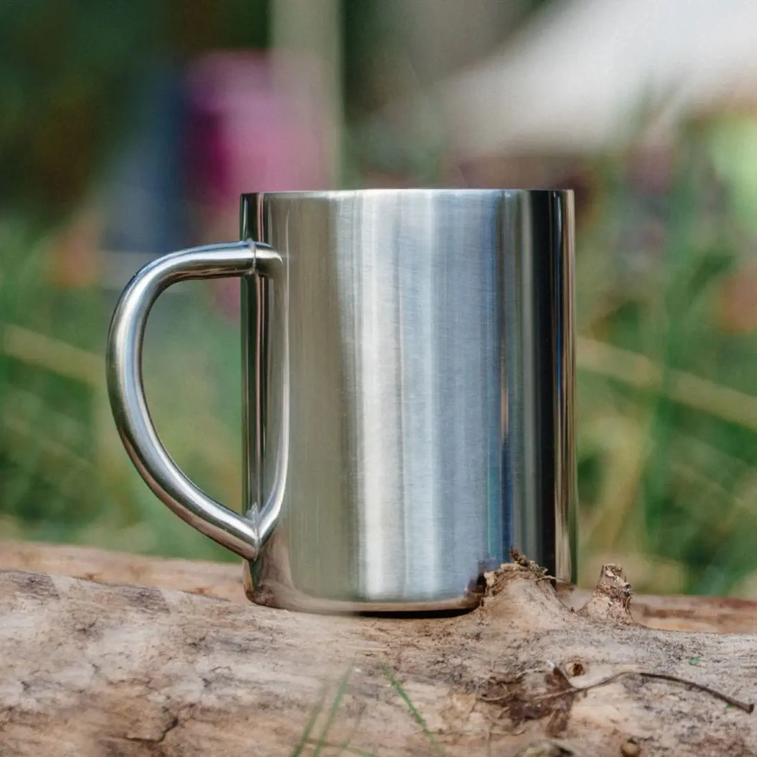Cană Lifeventure Stainless Steel Camping Mug