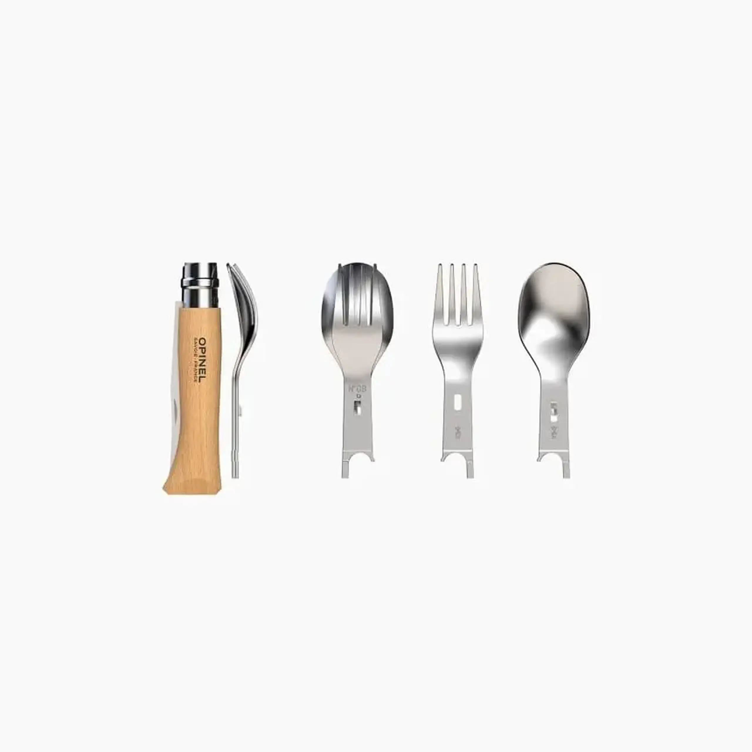 Set Opinel Picnic+ Cutlery Set №08 Folding Knife