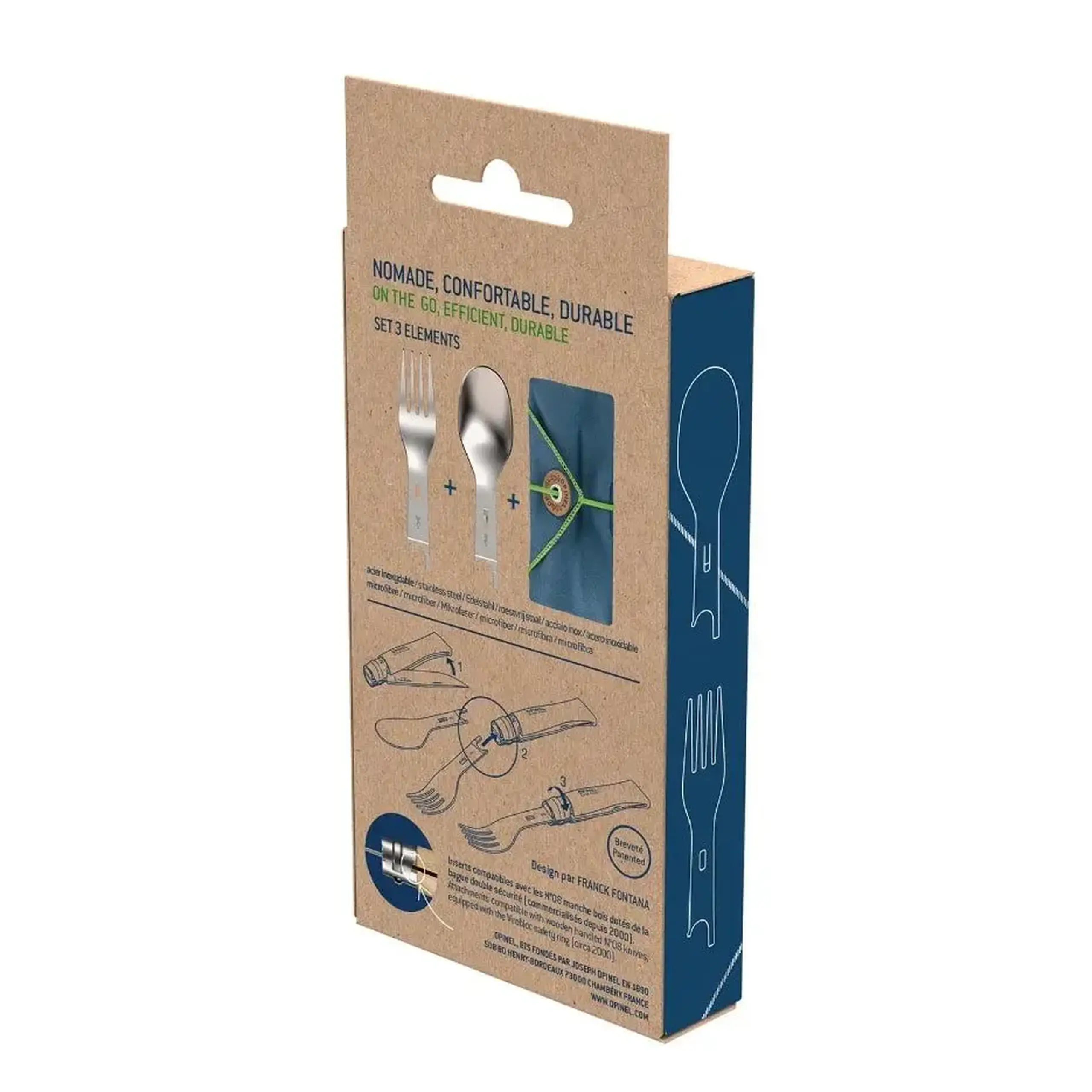 Set Opinel Picnic+ Cutlery Insert Set