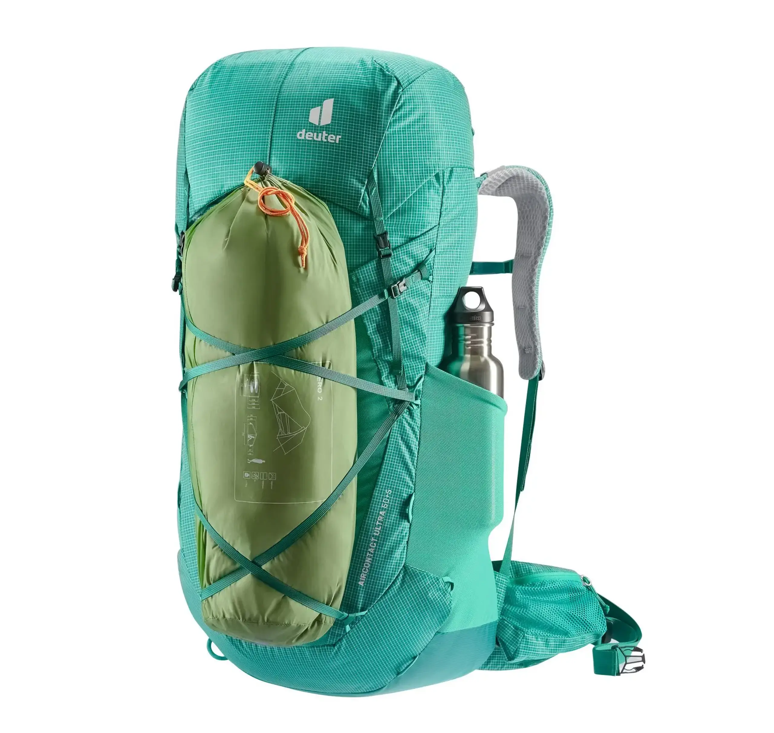 Rucsac Deuter Aircontact Ultra 50+5 fern-alpinegreen