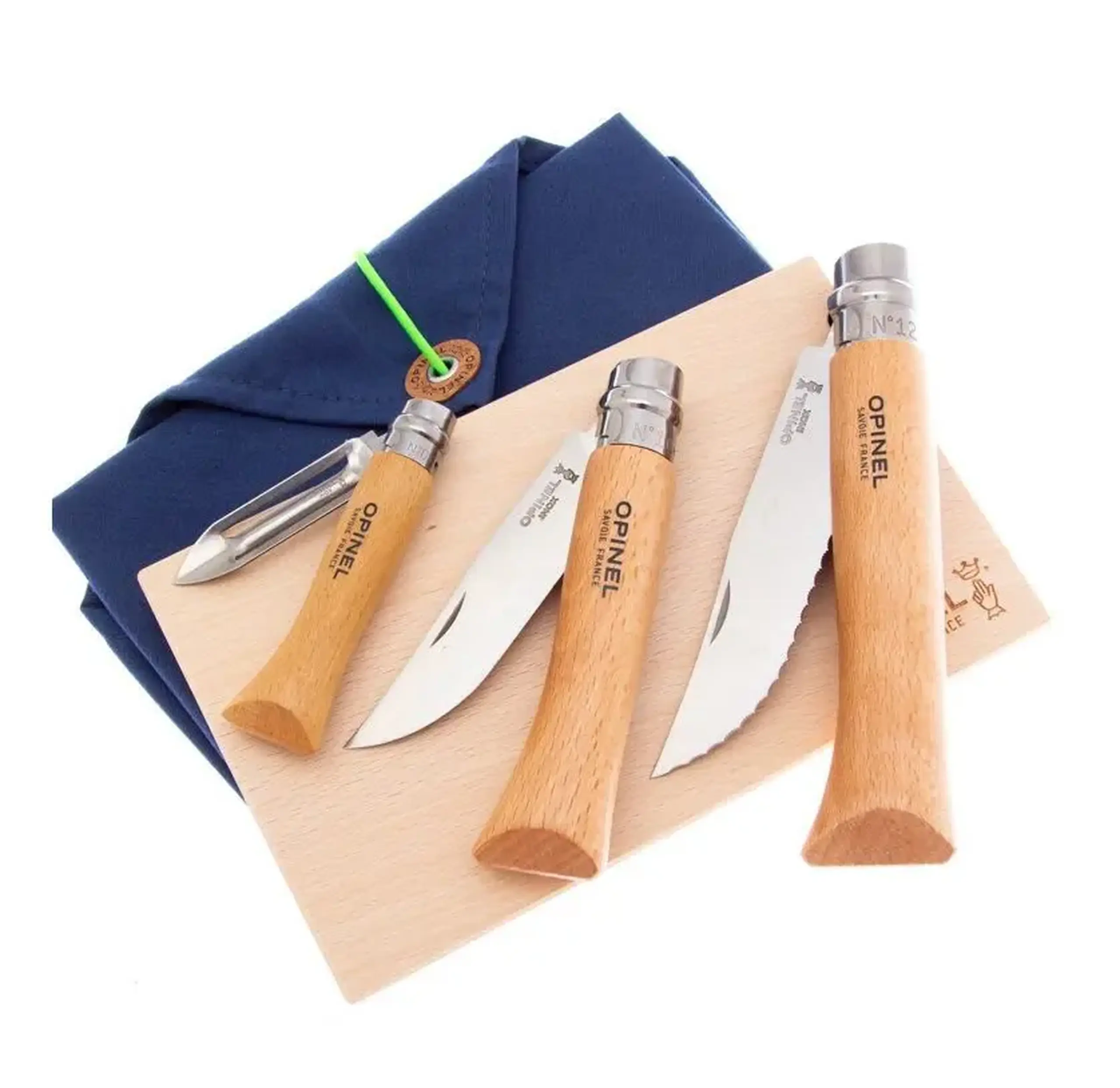 Set de cuțite de bucătărie Opinel Outdoor Cooking Set