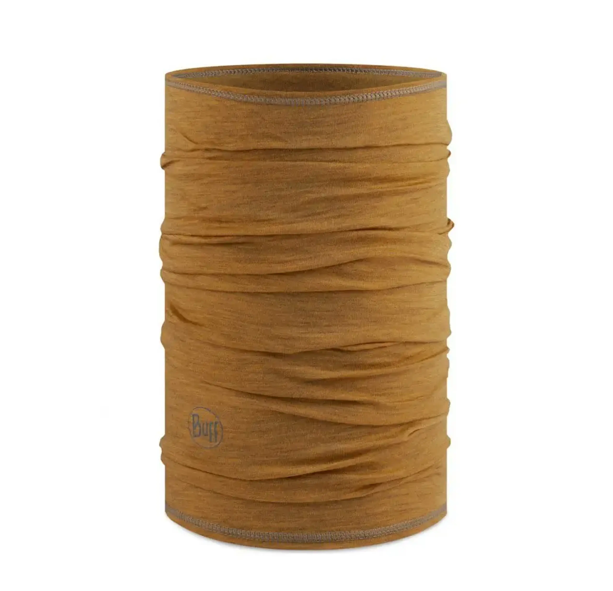 Buff ușor din lână merino Buff Solid Mustard