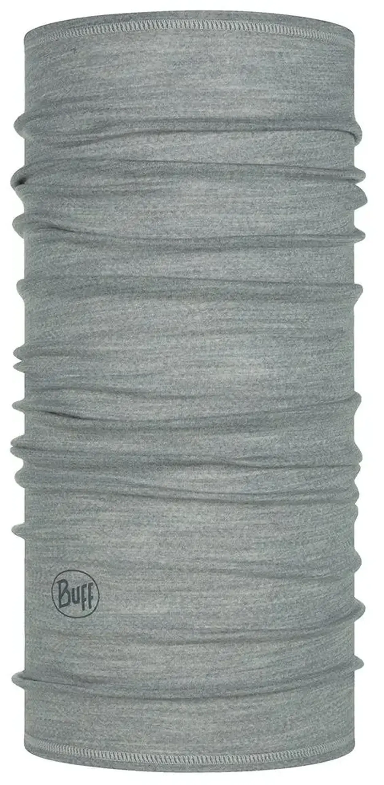 Buff ușor din lână merino Solid Light Grey