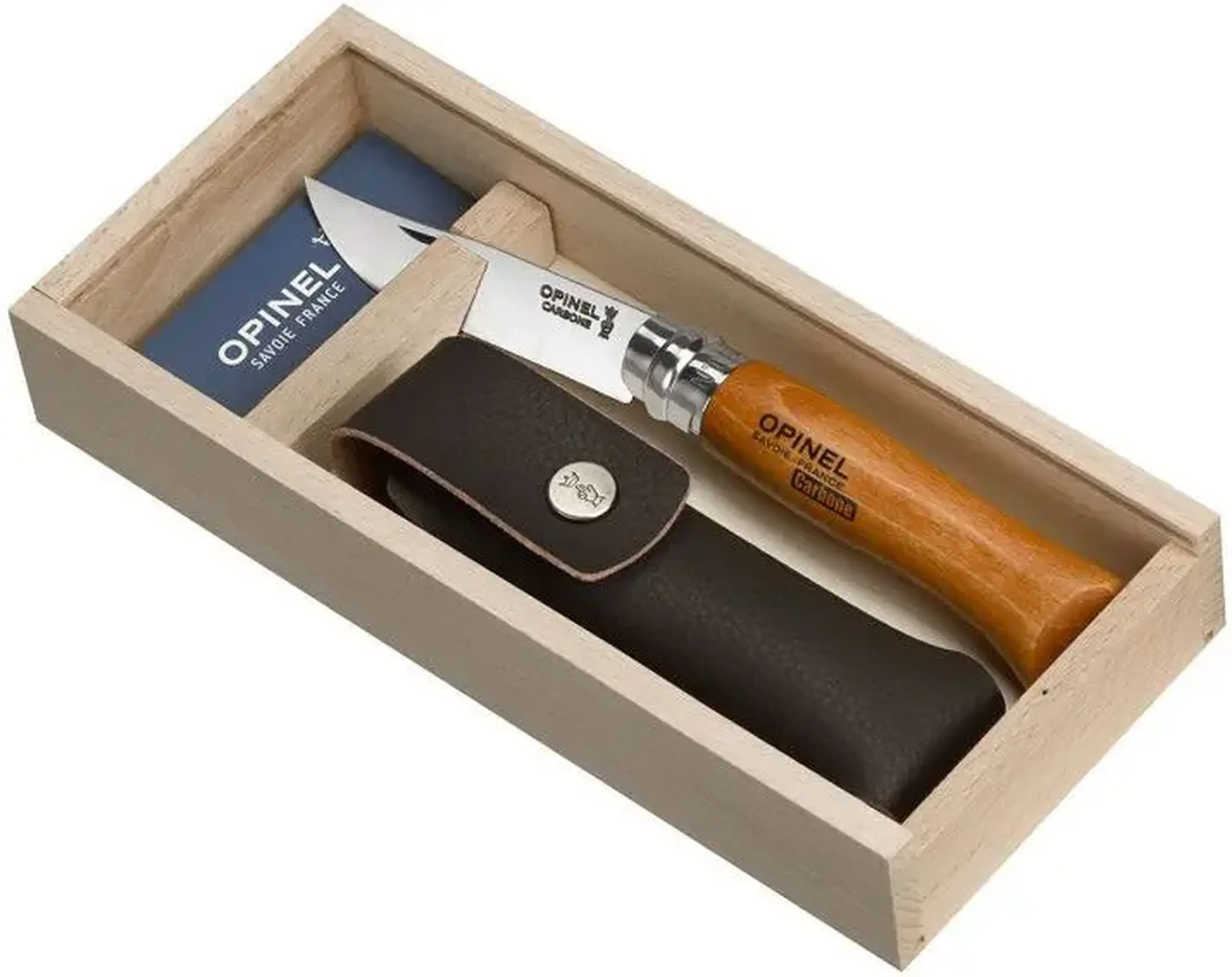 Нож+Чехол Opinel №8 Carbon