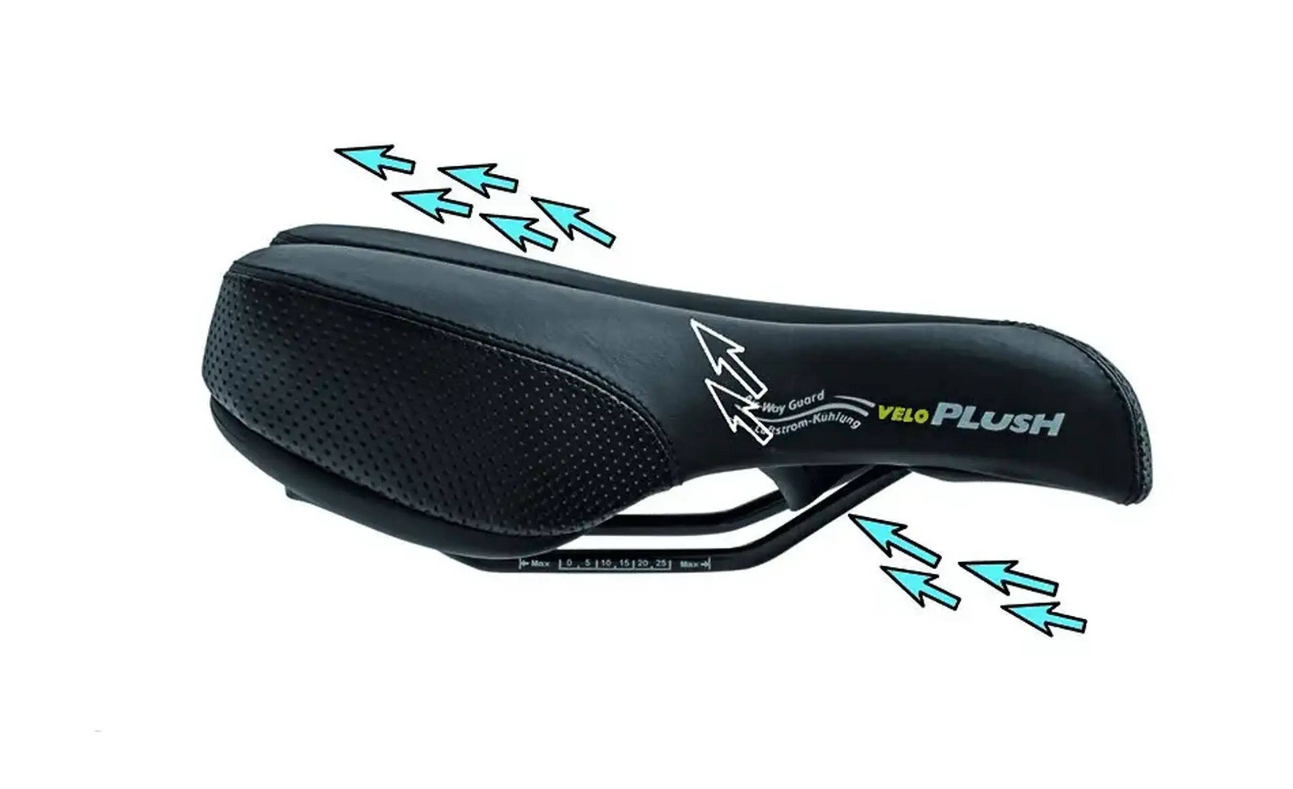 Scaun bicicleta VELO Basic Deep Channel