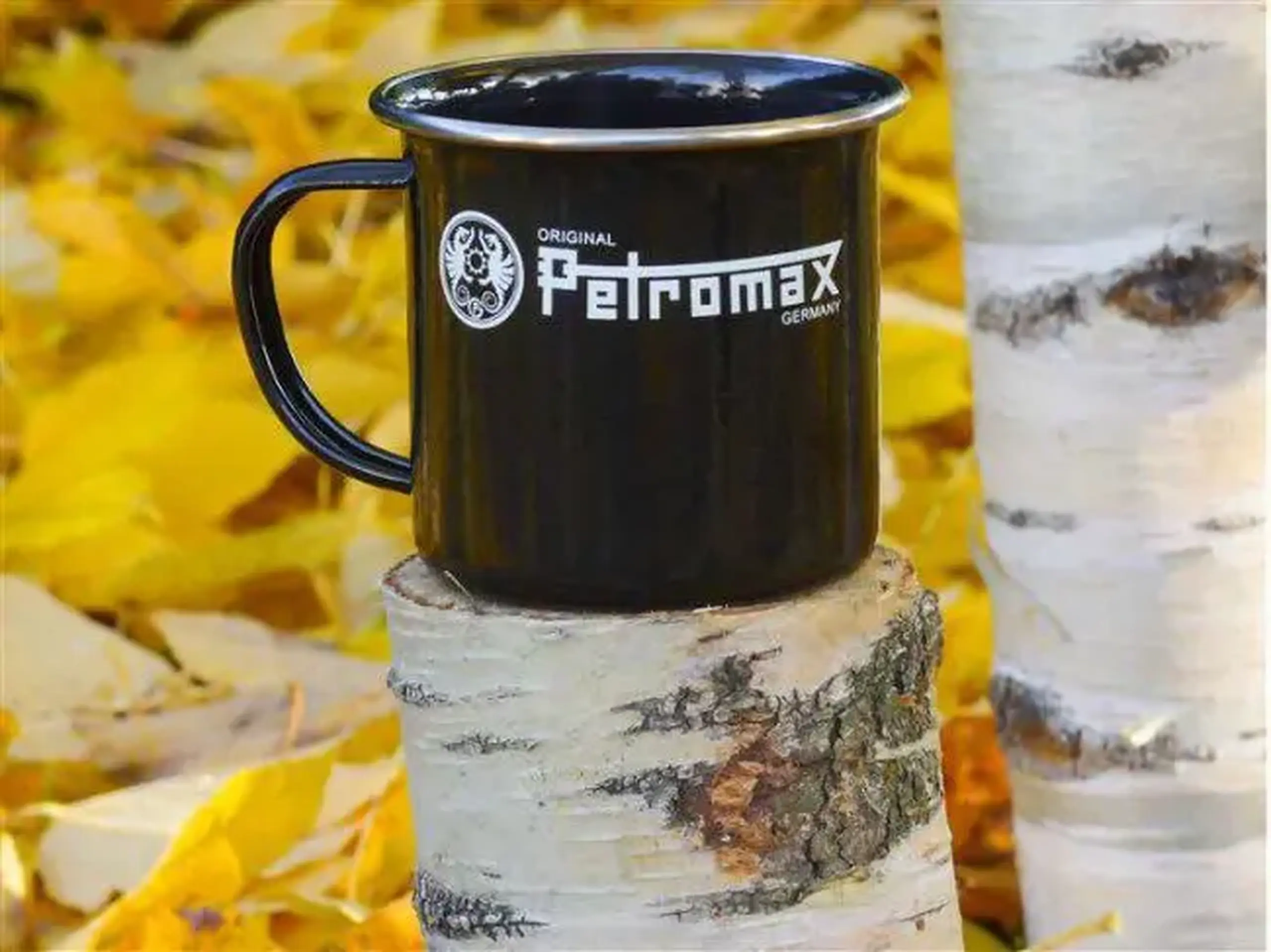Cană de email Petromax Enamel Mug black