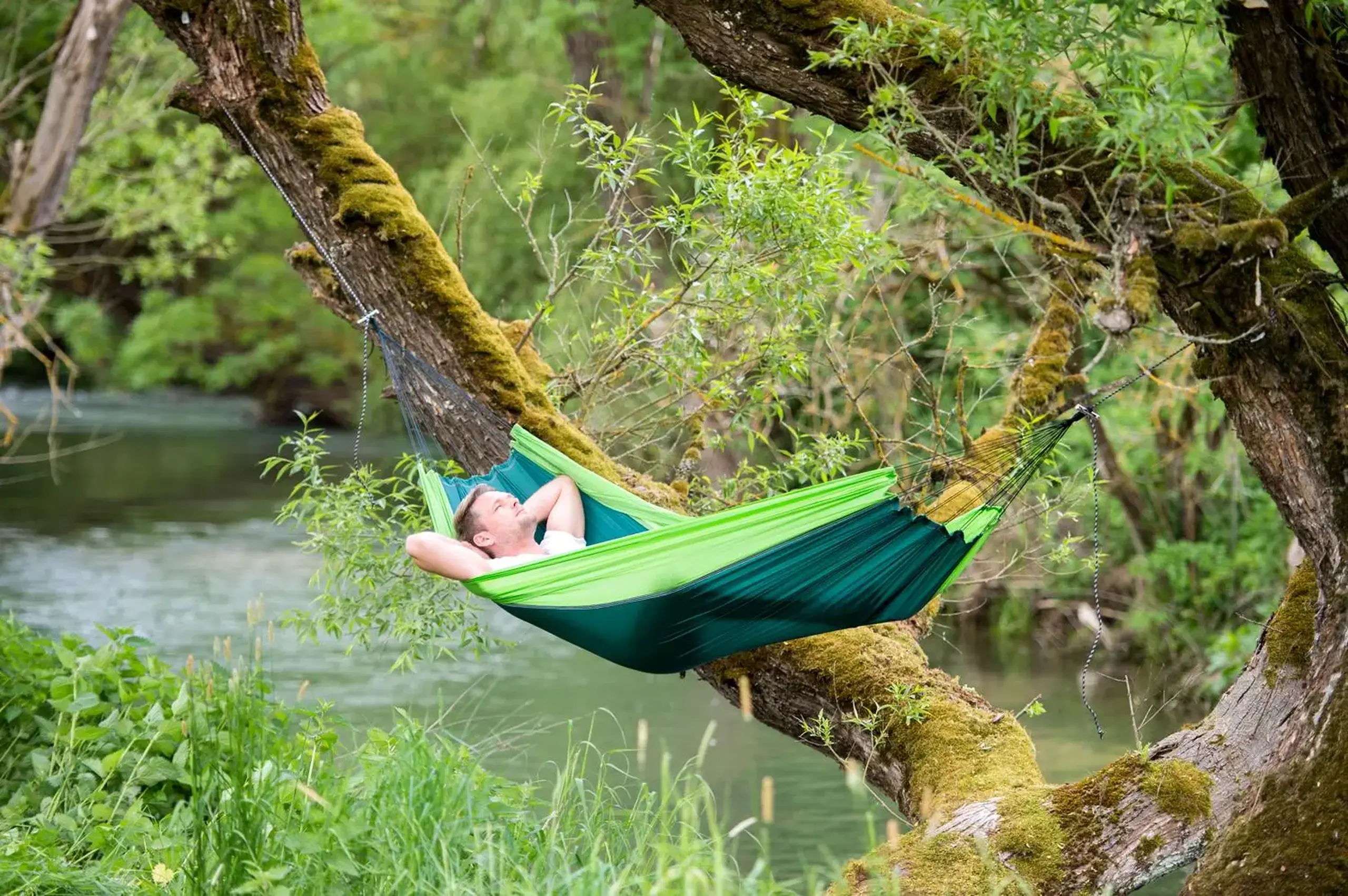 Hamac Amazonas Silk Traveller Forest