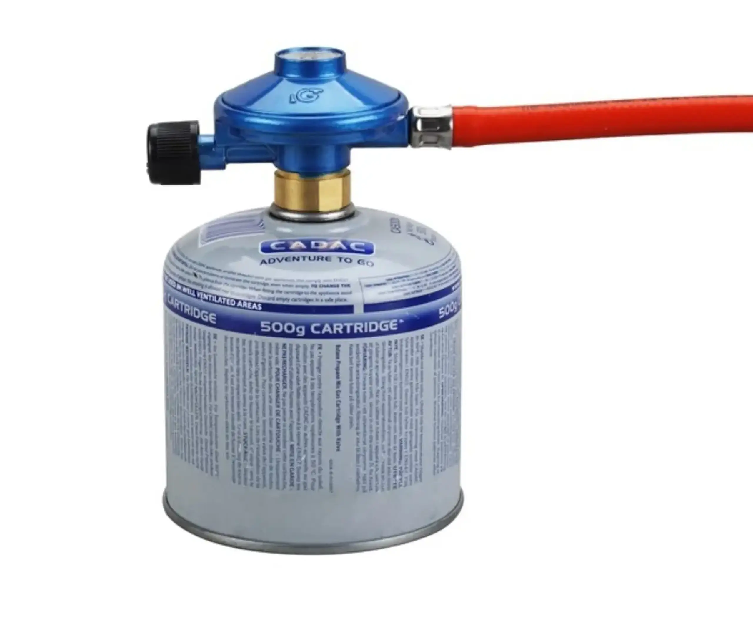 Accesoriu gratar Regulator threaded cartridges 30mb EN417 85 cm