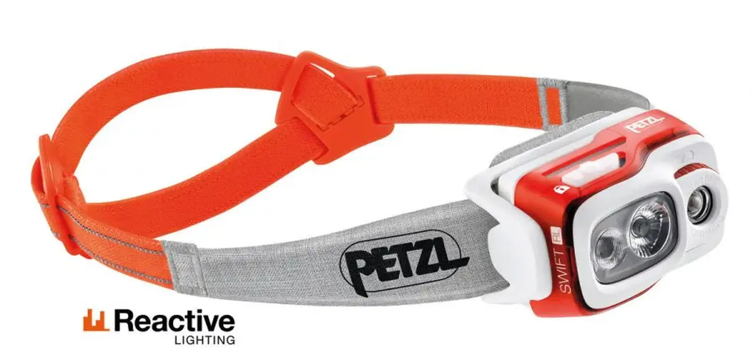 Lanternă frontală Petzl Swift RL Orange