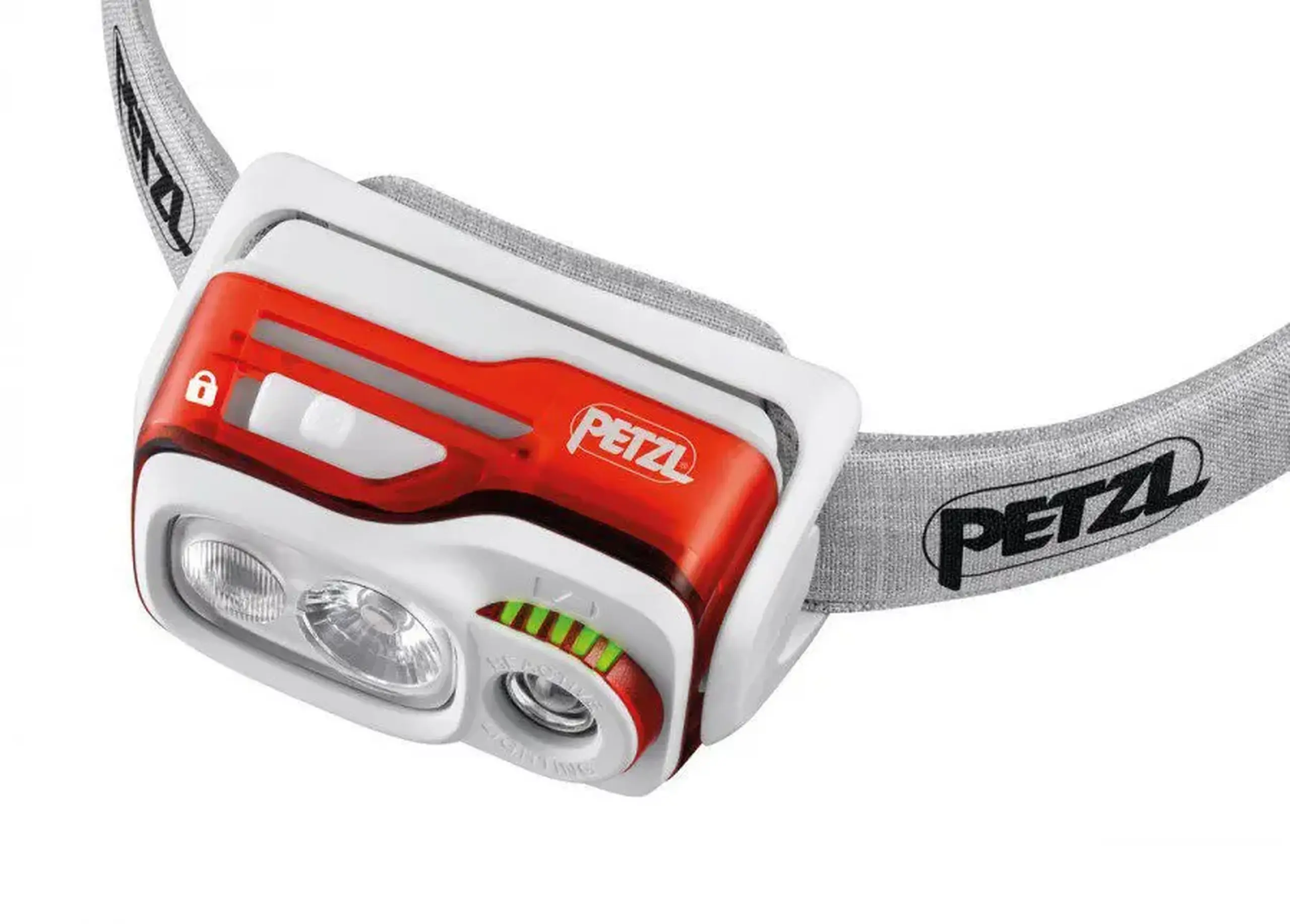 Lanternă frontală Petzl Swift RL Orange