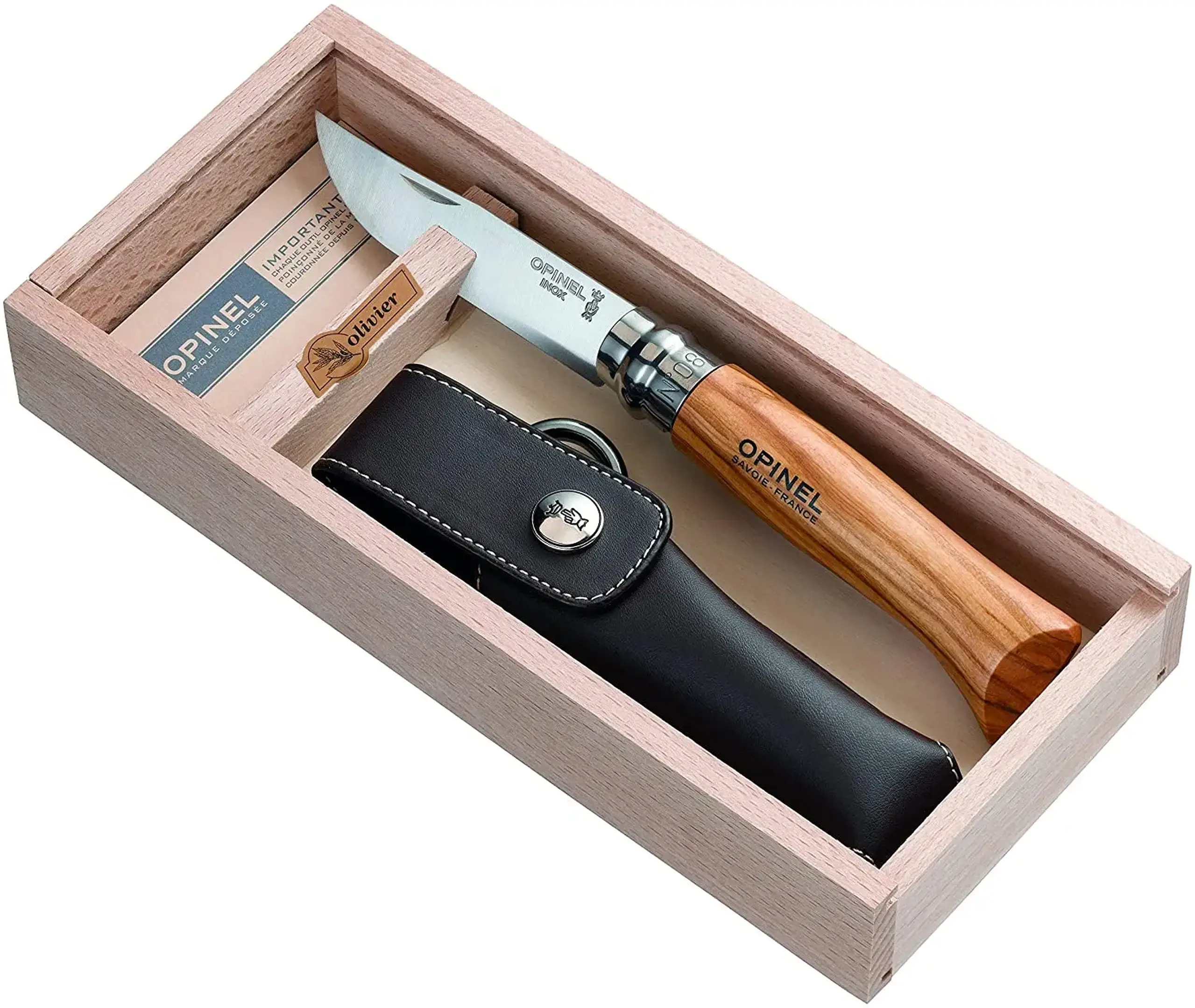 Cuțit + cutie Opinel Plumier 8 cm