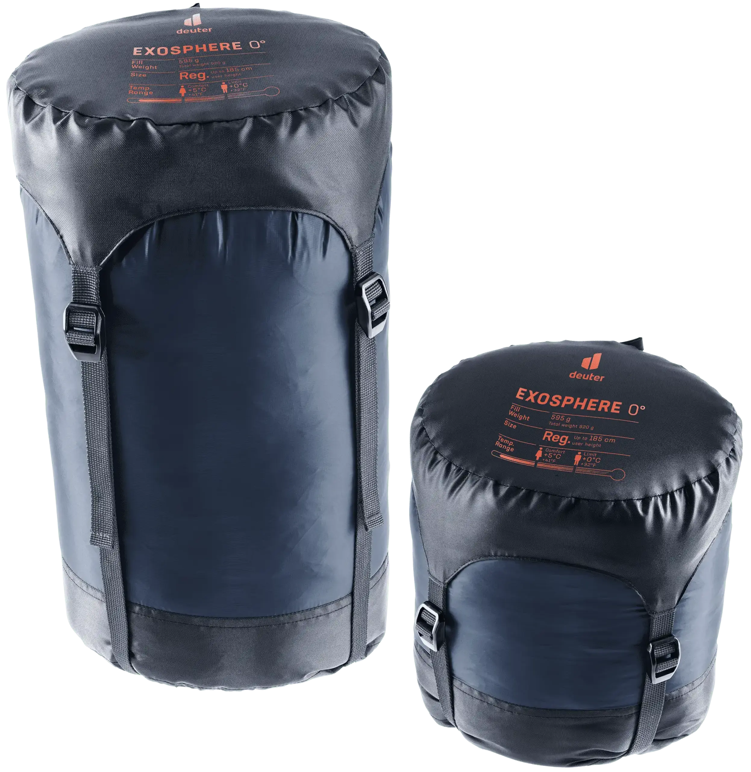 Sac de dormit Deuter Exosphere 0 black-fire