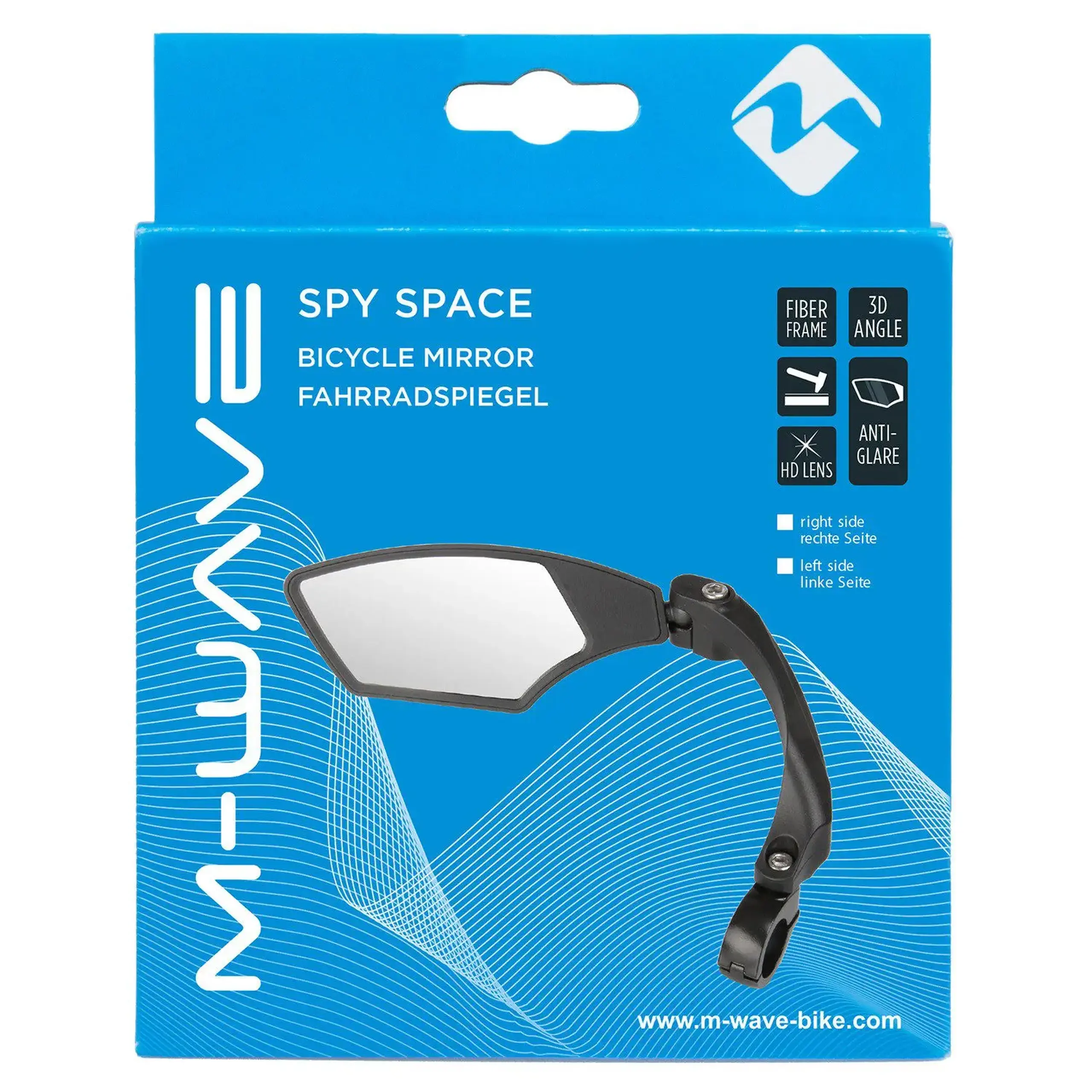 Oglindă de bicicletă M-WAVE Spy Space 22.2 mm