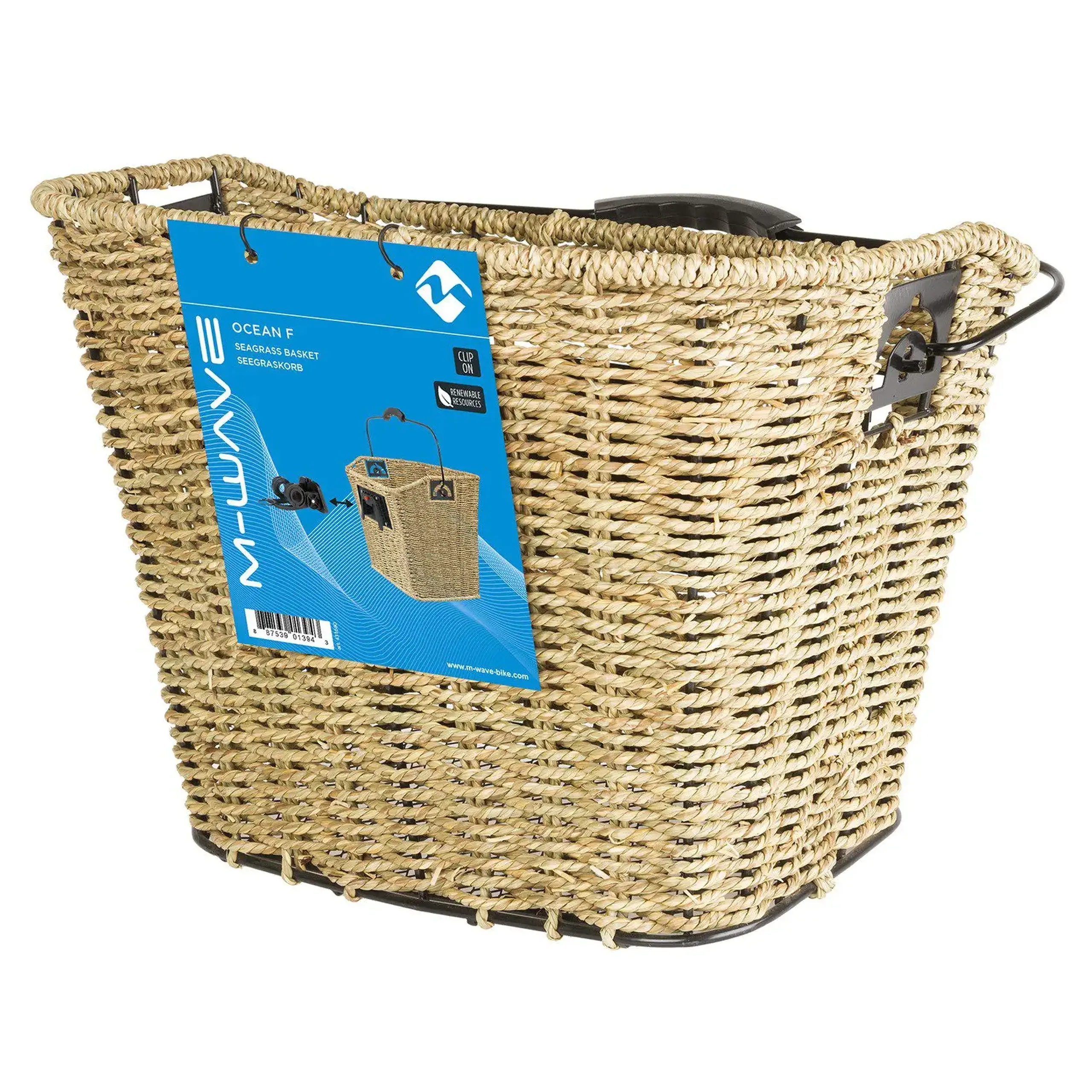 Coș bicicletă M-WAVE Ocean F 35x25x26/22 cm