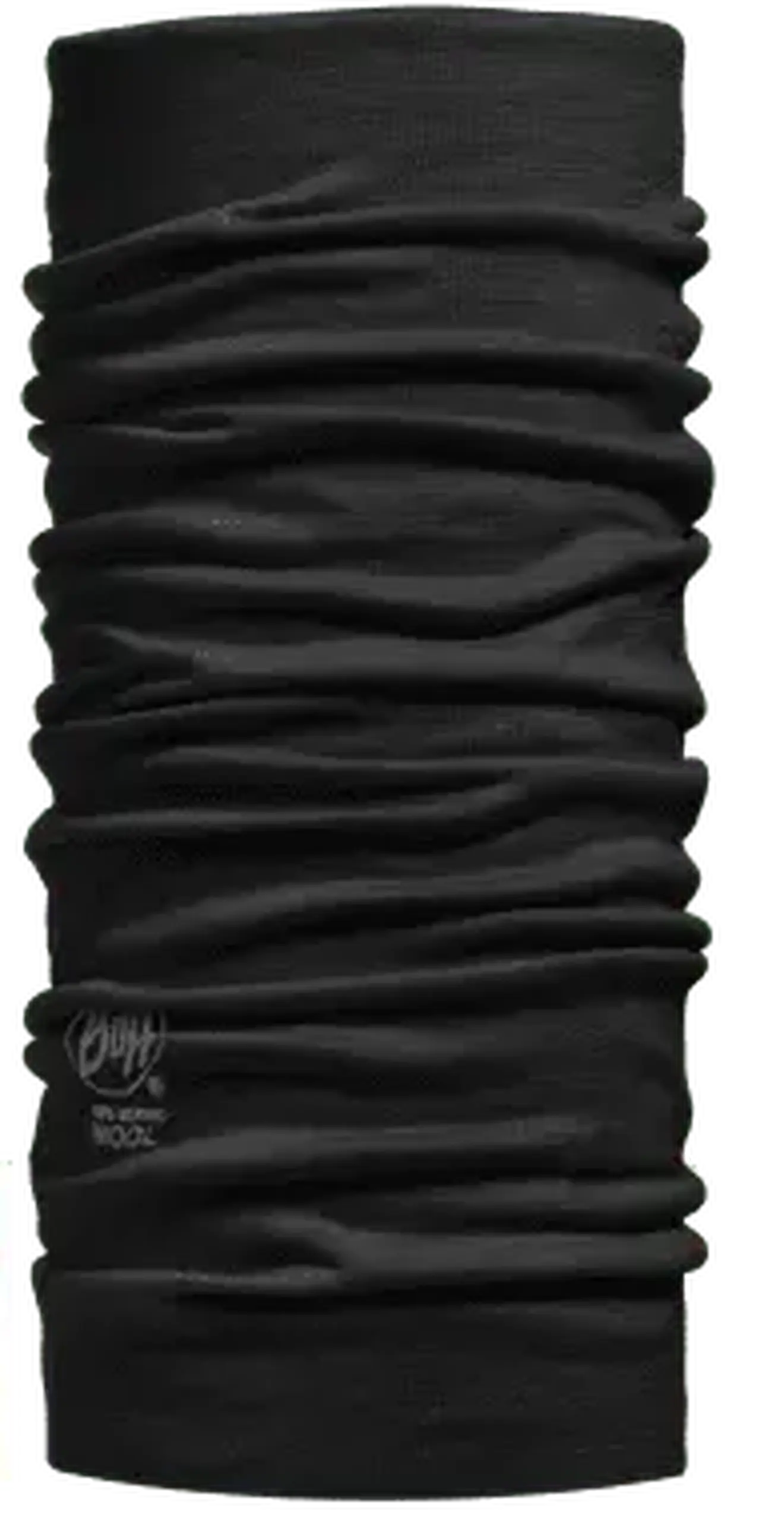Buff ușor din lână merino Black