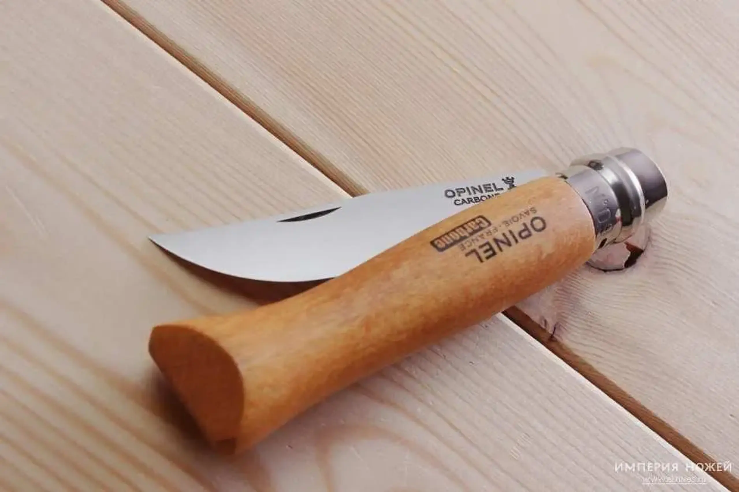 Cuțit Opinel №9 Carbon Steel Wood