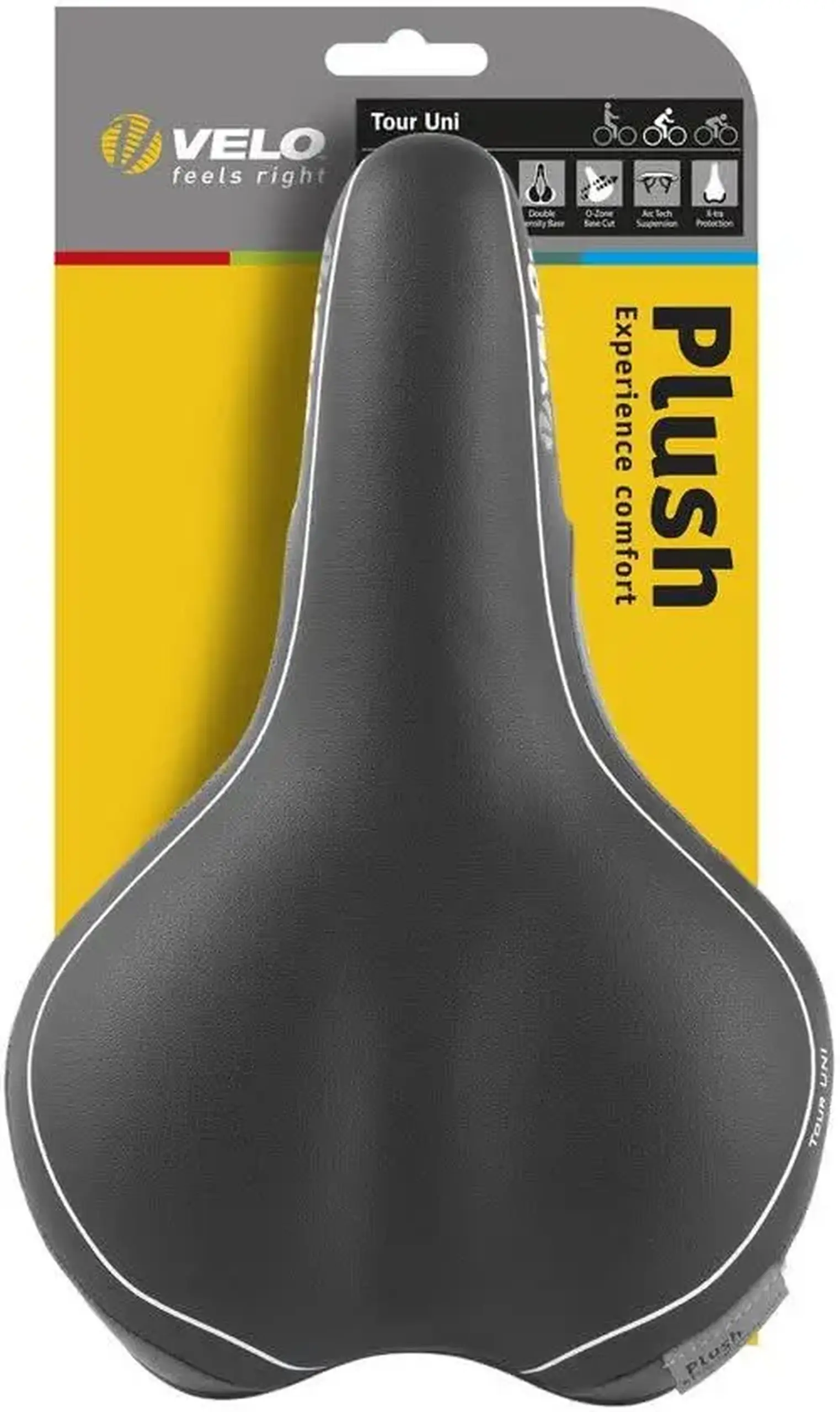 Scaun bicicleta VELO Plush Tour UNI