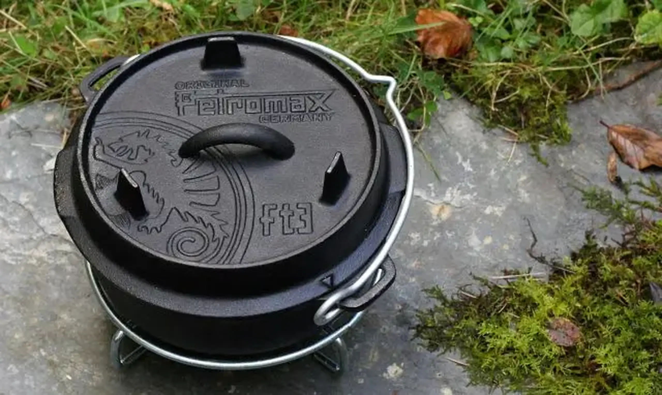 Котелок Petromax Dutch Oven ft3 без ножек