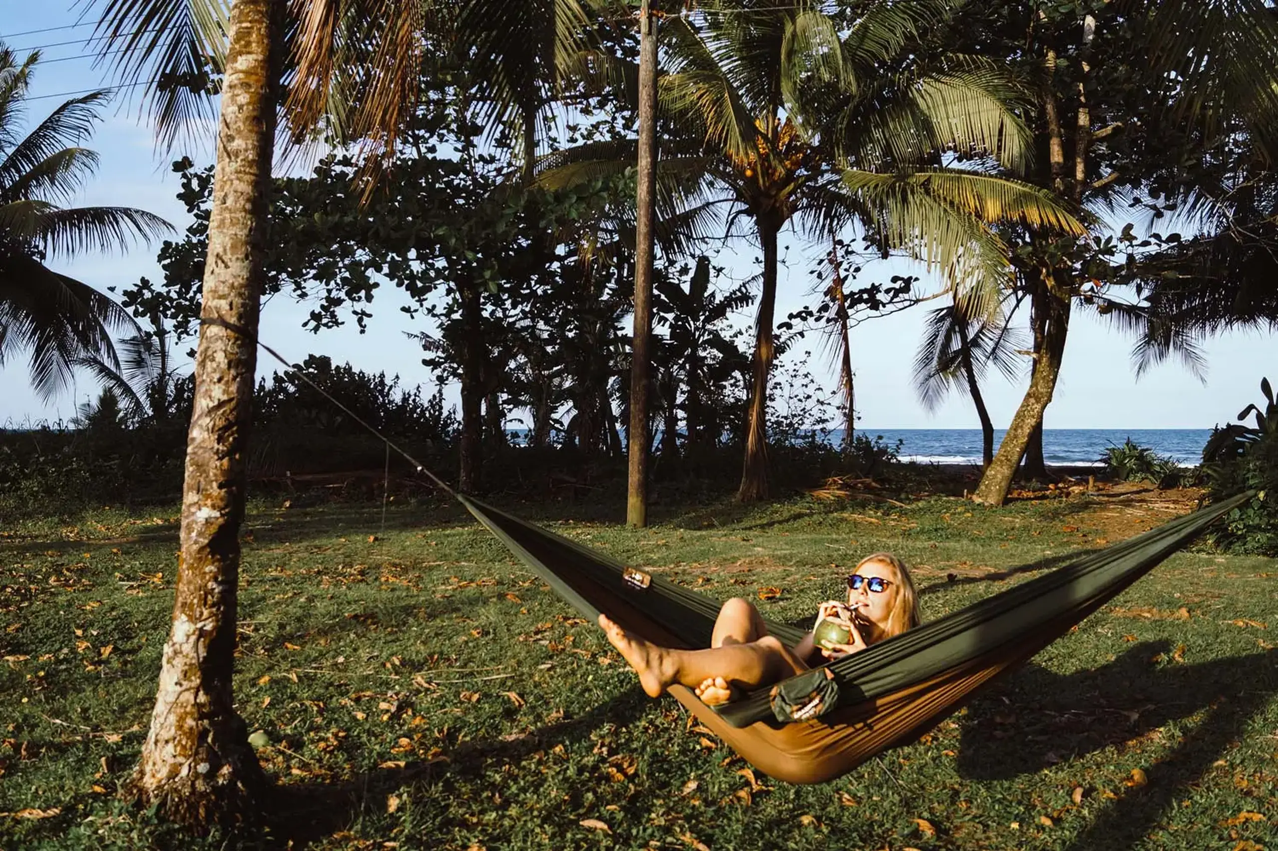 Hamac Amazonas Adventure Hammock Coyote