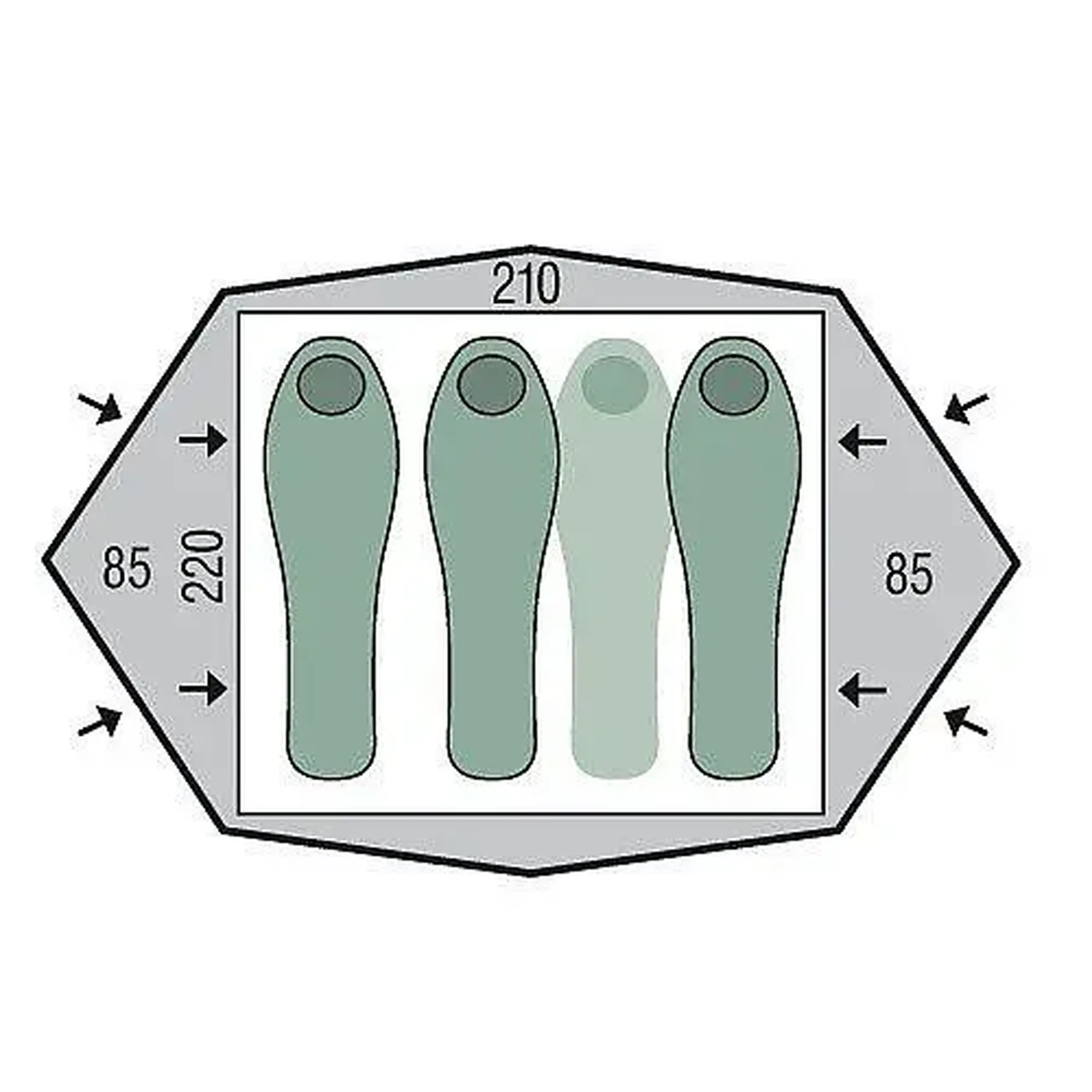 Cort Pinguin Gemini 210 Green