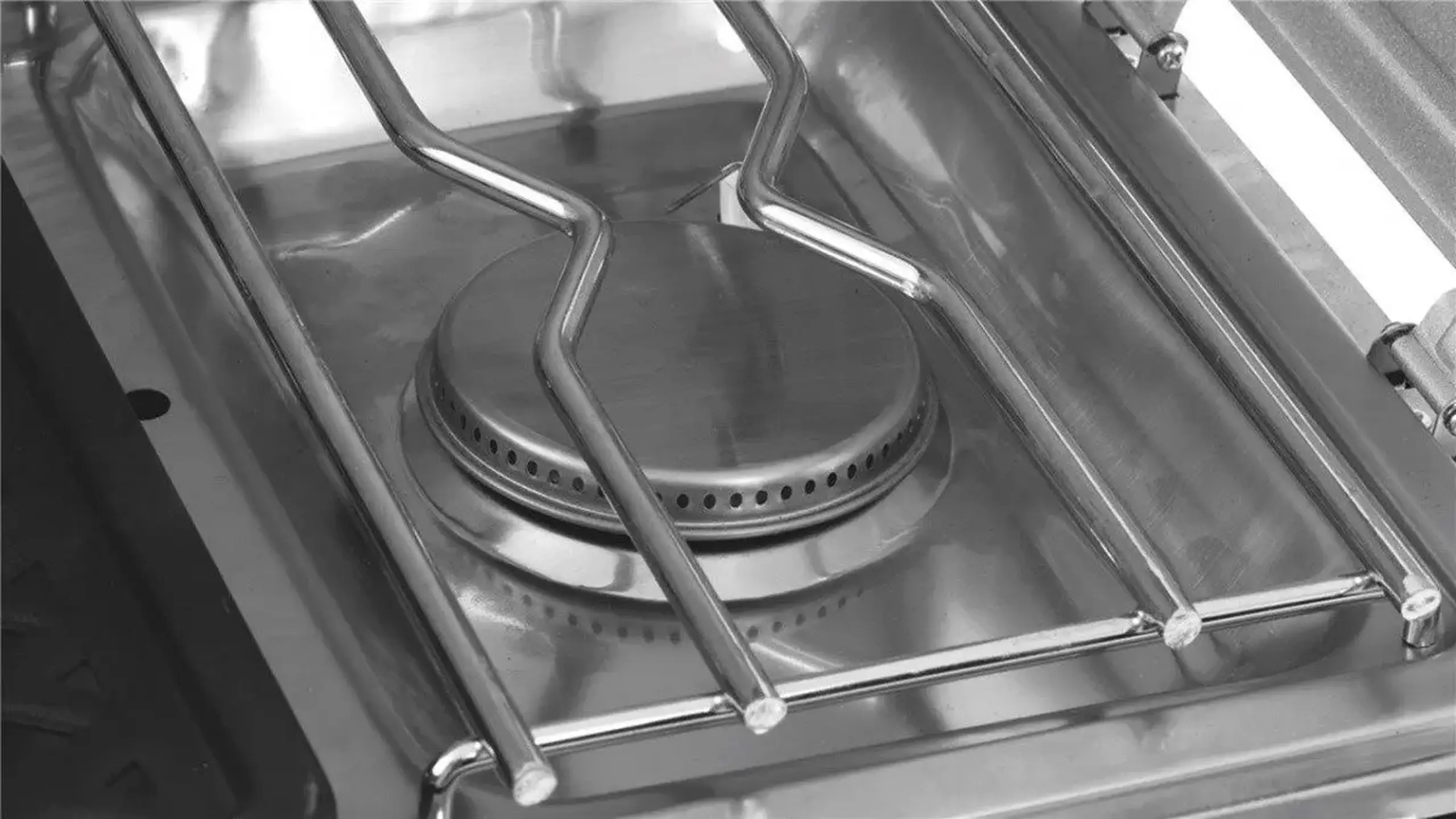 Aragaz Outwell Gourmet Cooker 2-Burner Stove w/Lid