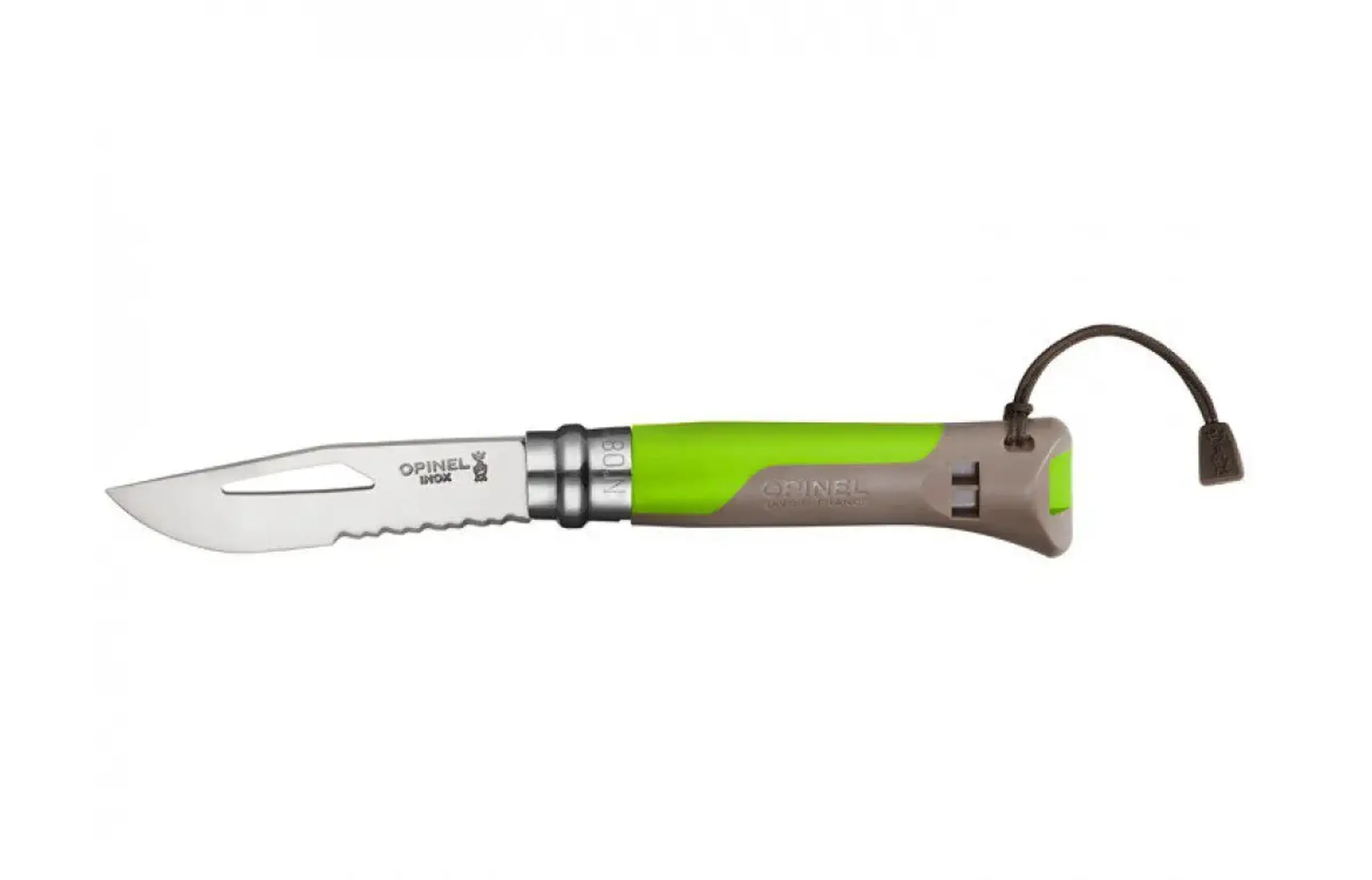Нож Opinel №08 OUTDOOR TERRE/VERT 8.5cm