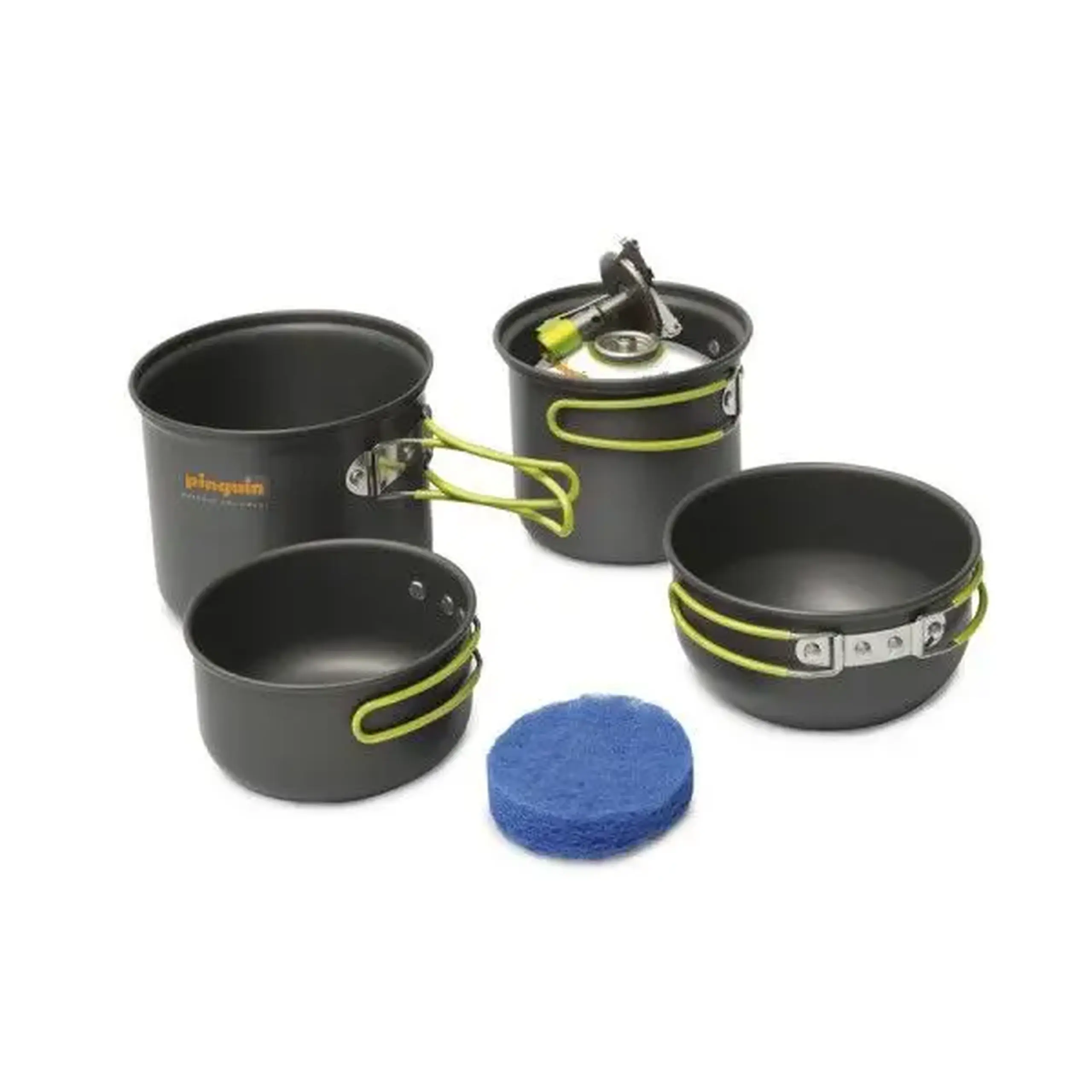 Set vase camping Pinguin Double Alu