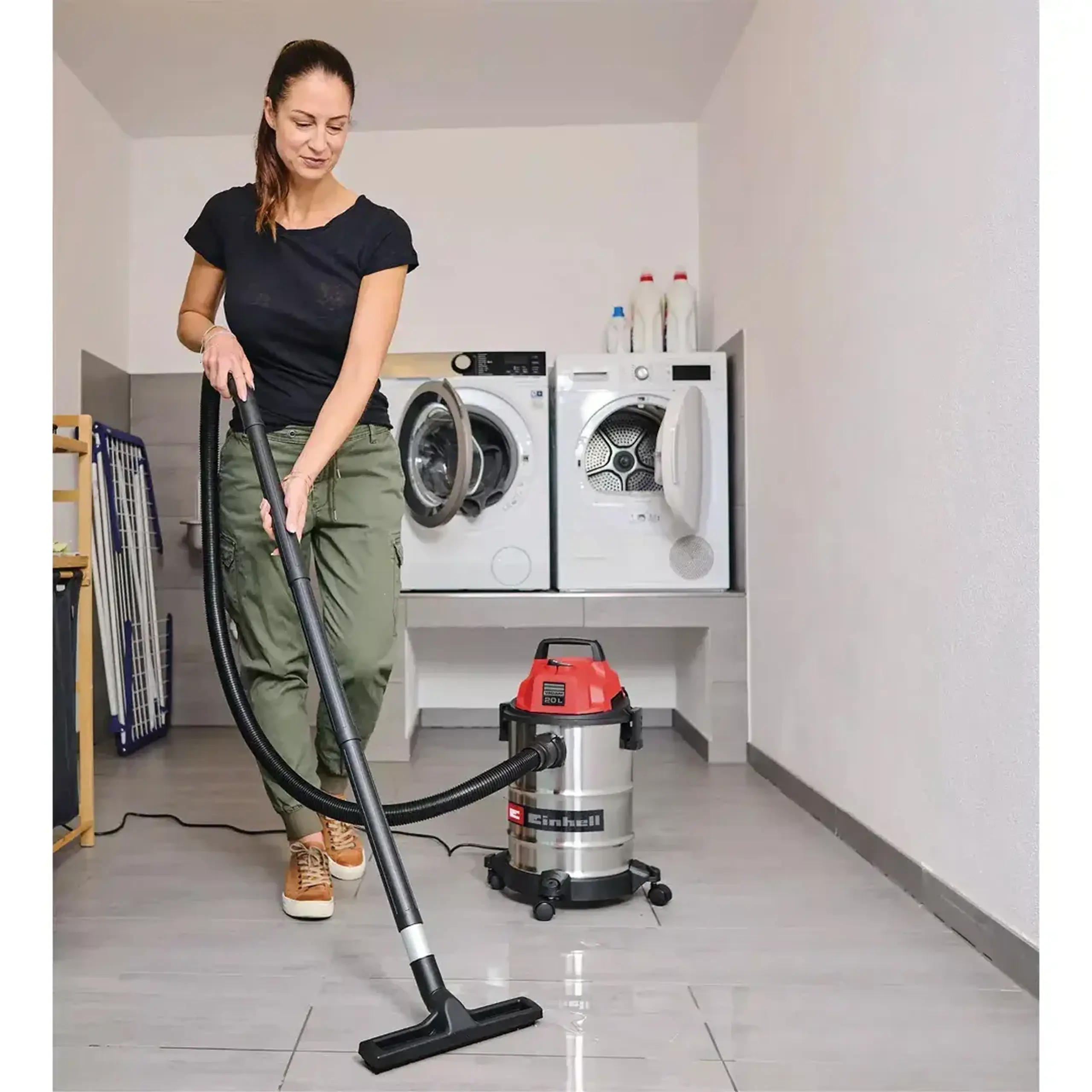 Aspirator TC-VC 2045 S 900 W 220 - 240 V 180 mbar 20 l Einhell