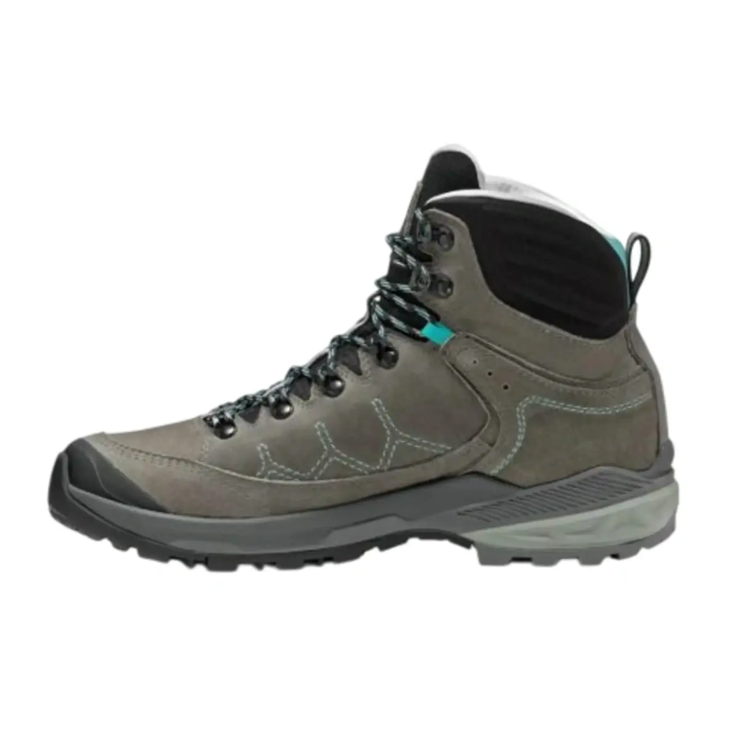 Bocanci Asolo Falcon Evo NBK GV W - Culoare graphite/aqua