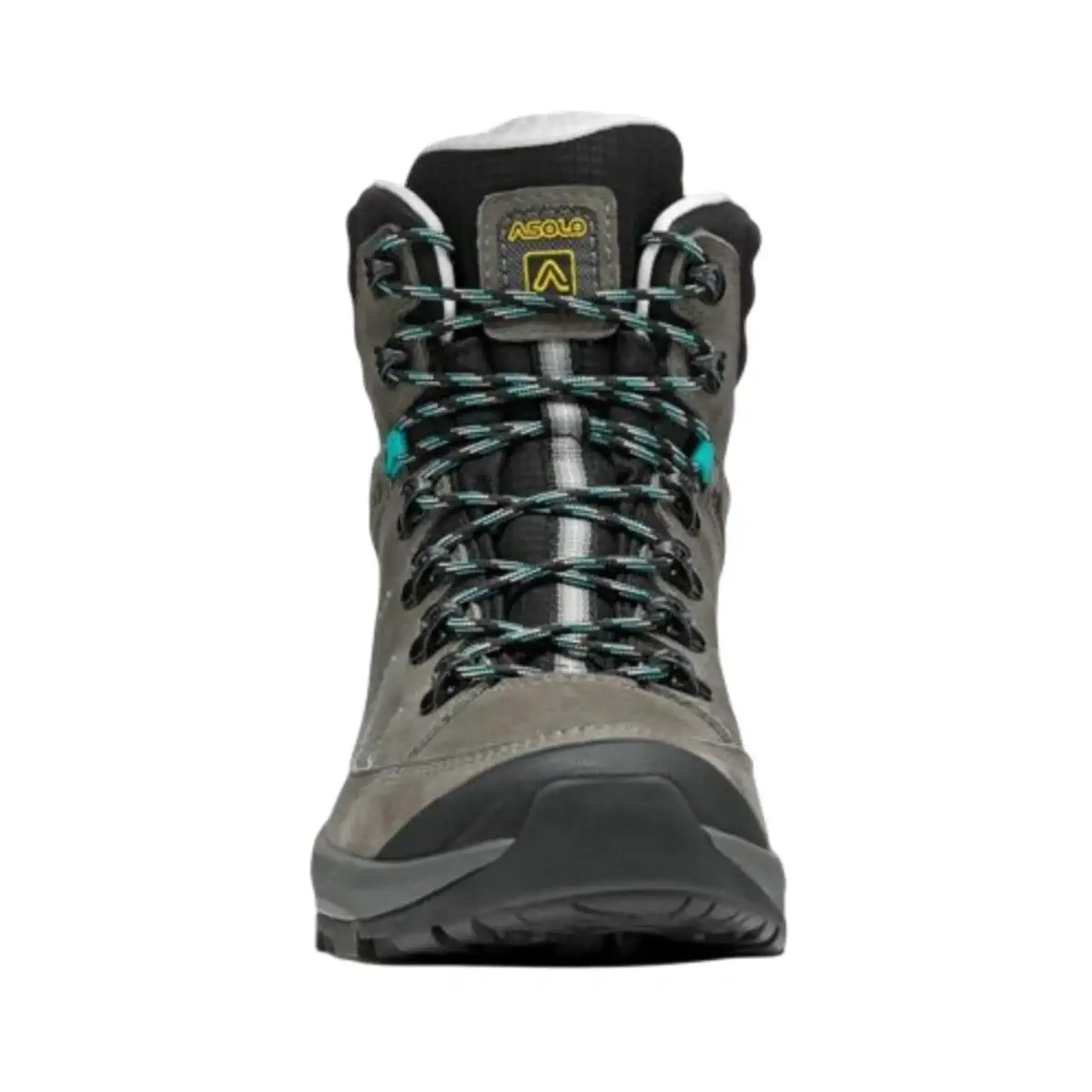Bocanci Asolo Falcon Evo NBK GV W - Culoare graphite/aqua
