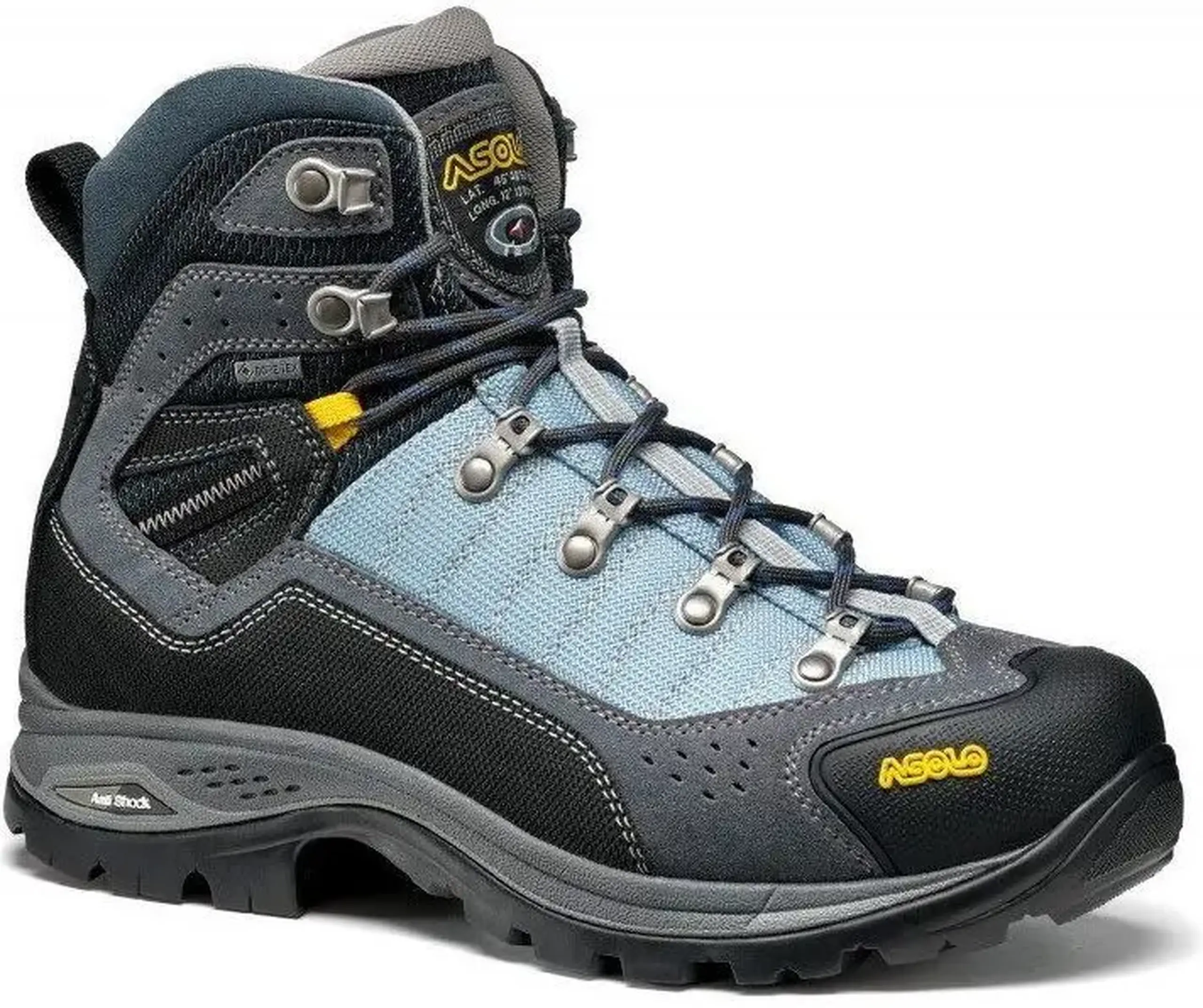 Bocanci Asolo Drifter GV EVO grey/blue fog - Размер обуви 38