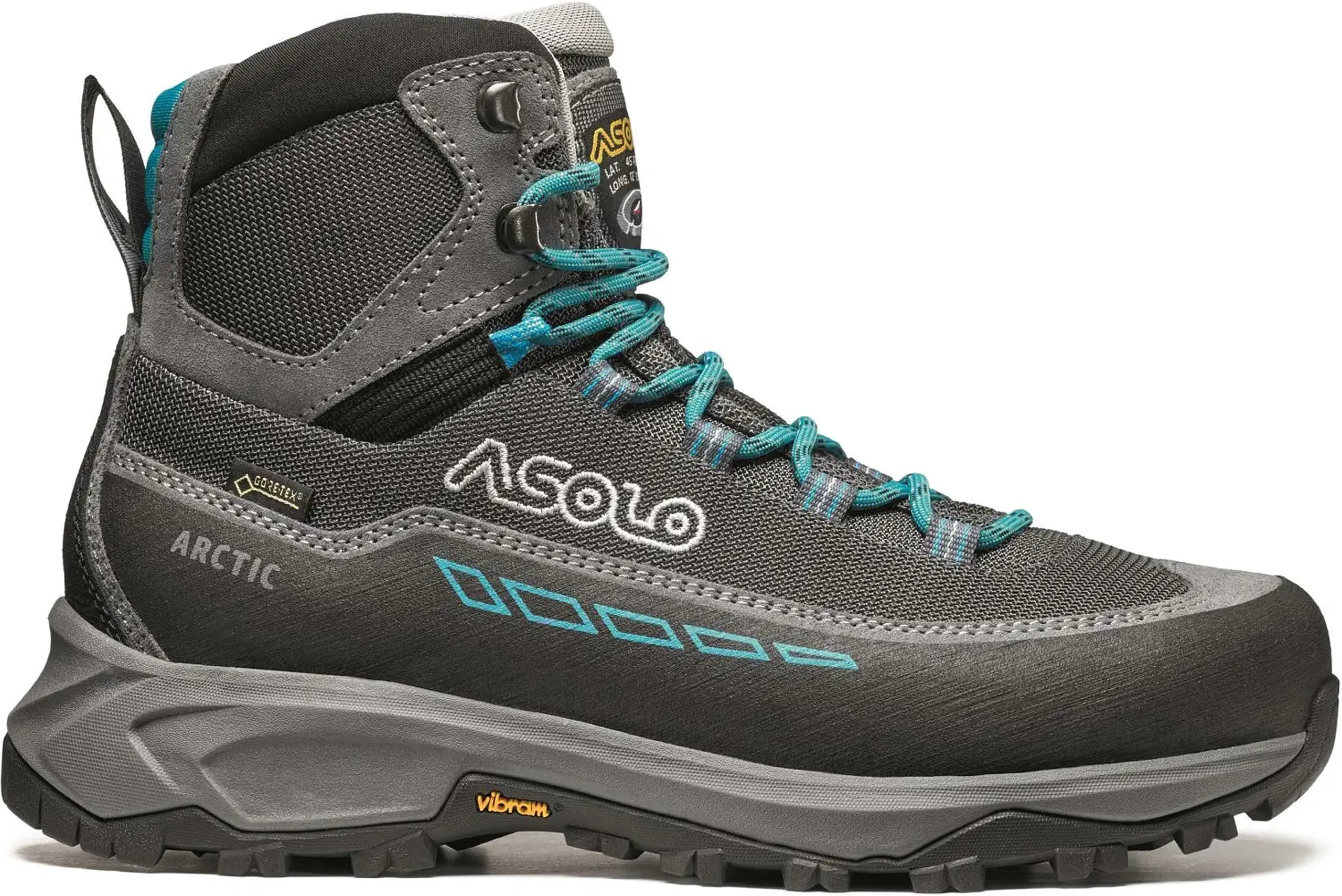 Bocanci Asolo Arctic GV grey/gunmetal/blue - Размер обуви 38