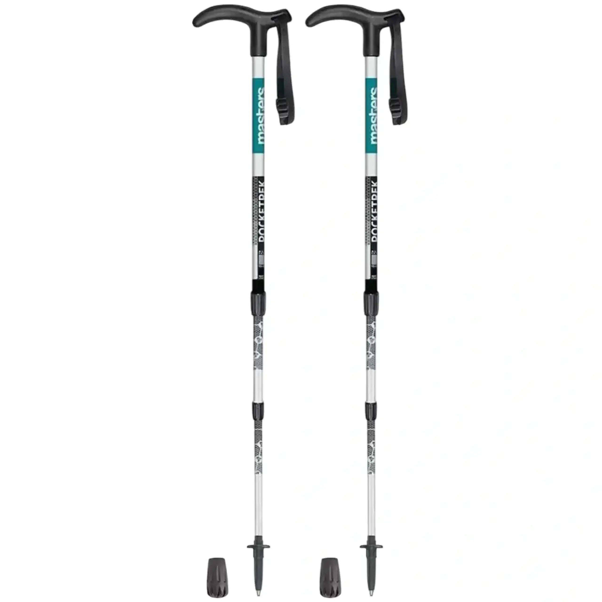 Bețe trekking Masters Pocketrek - Culoare albastru